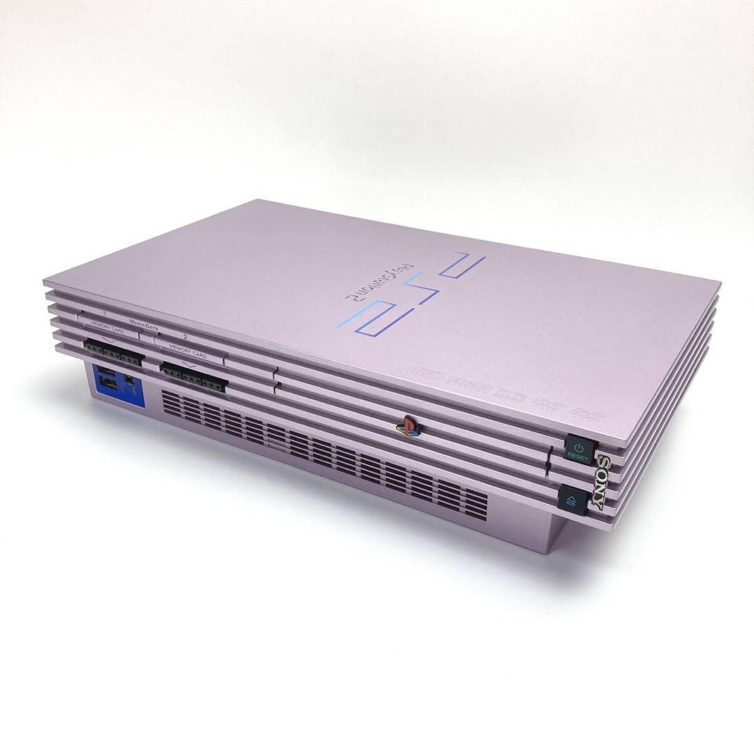 Sony PlayStation 2 Sakura Pink Console Box SCPH 39000 only NTSC-J