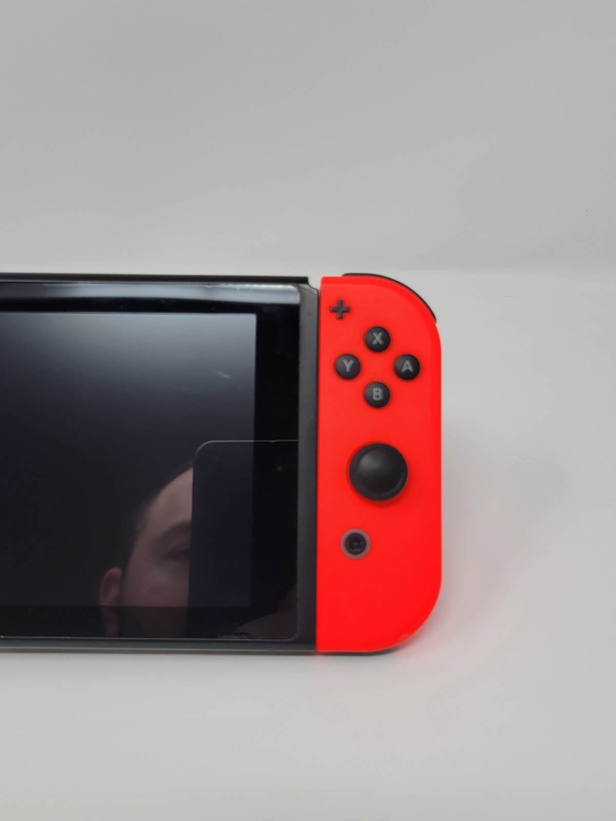 Nintendo Switch Console Neon Blue Red Joycons w/ Mario Odyssey Smash & Strikers