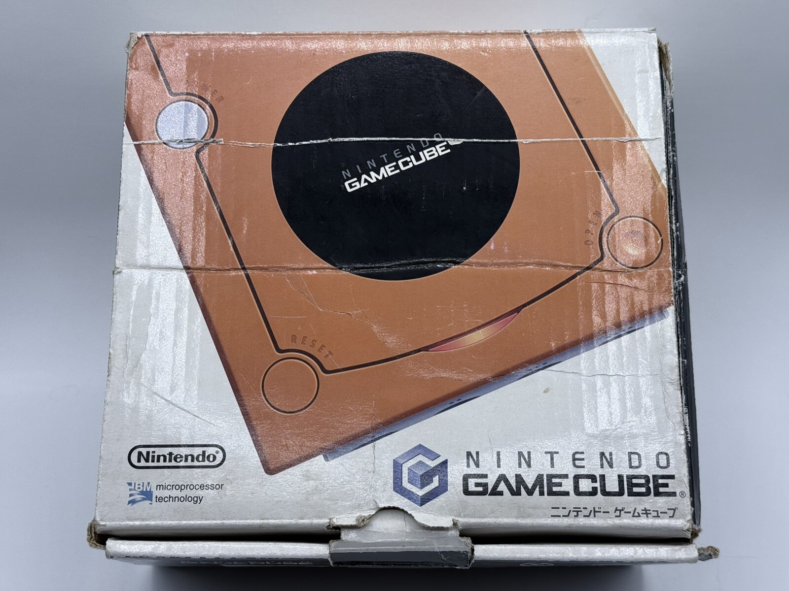 Nintendo GameCube System Spice Orange In Box DOL-001 JPN *JAPAN REGION-LOCKED*