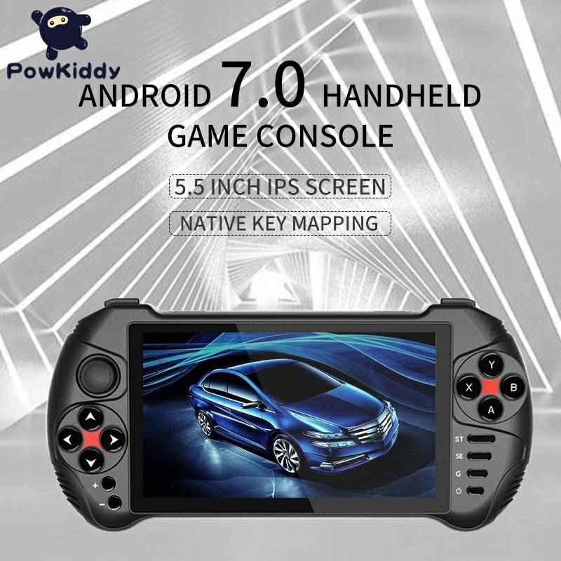 🔥🔥Rare $200 Powkiddy X15 Android 7.0 5.5 inch touchscreen Retro Handheld