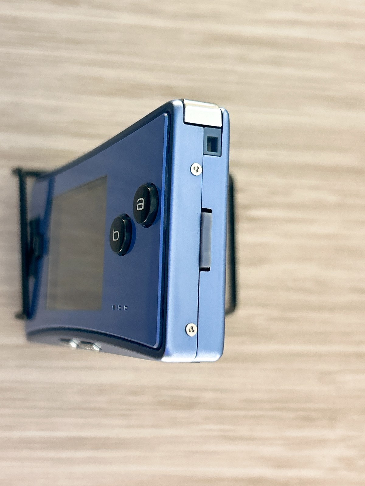 Mint – Nintendo GameBoy Micro Blue Console Tested w/ Charger & Case GBM