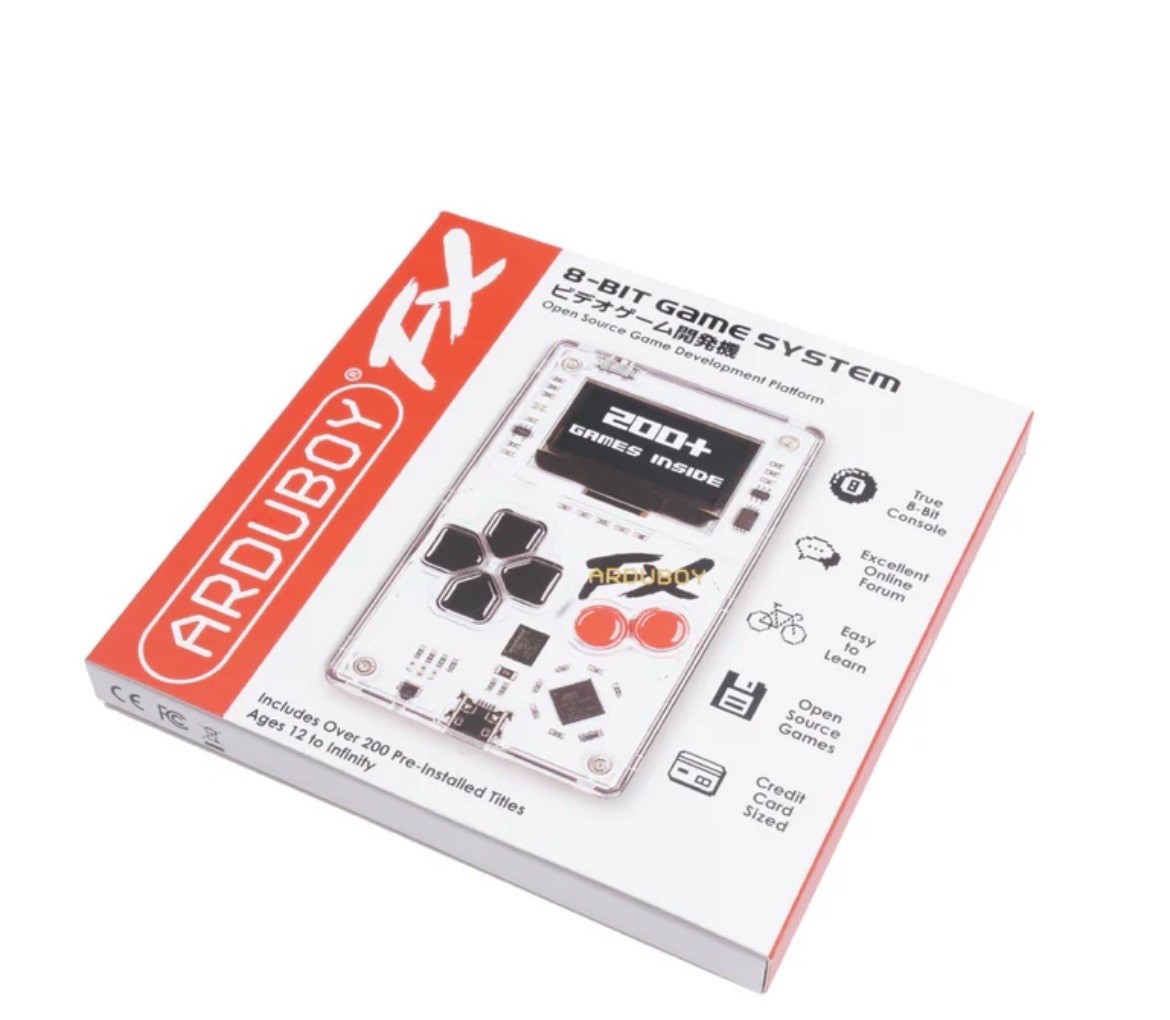 Arduboy FX Handheld Game Development System 8-Bit Open Source with 200+ Games