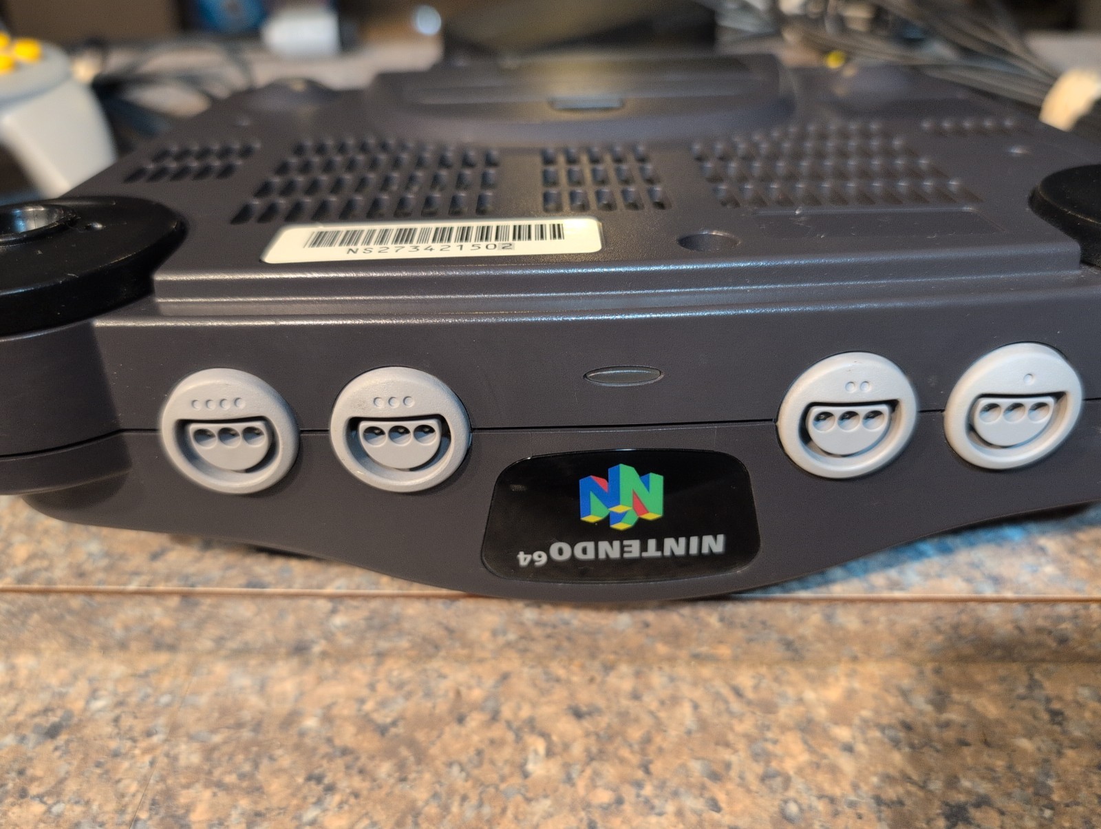 Nintendo 64 N64 Console Tested w/ OEM Controller Extra Controller Memory Card