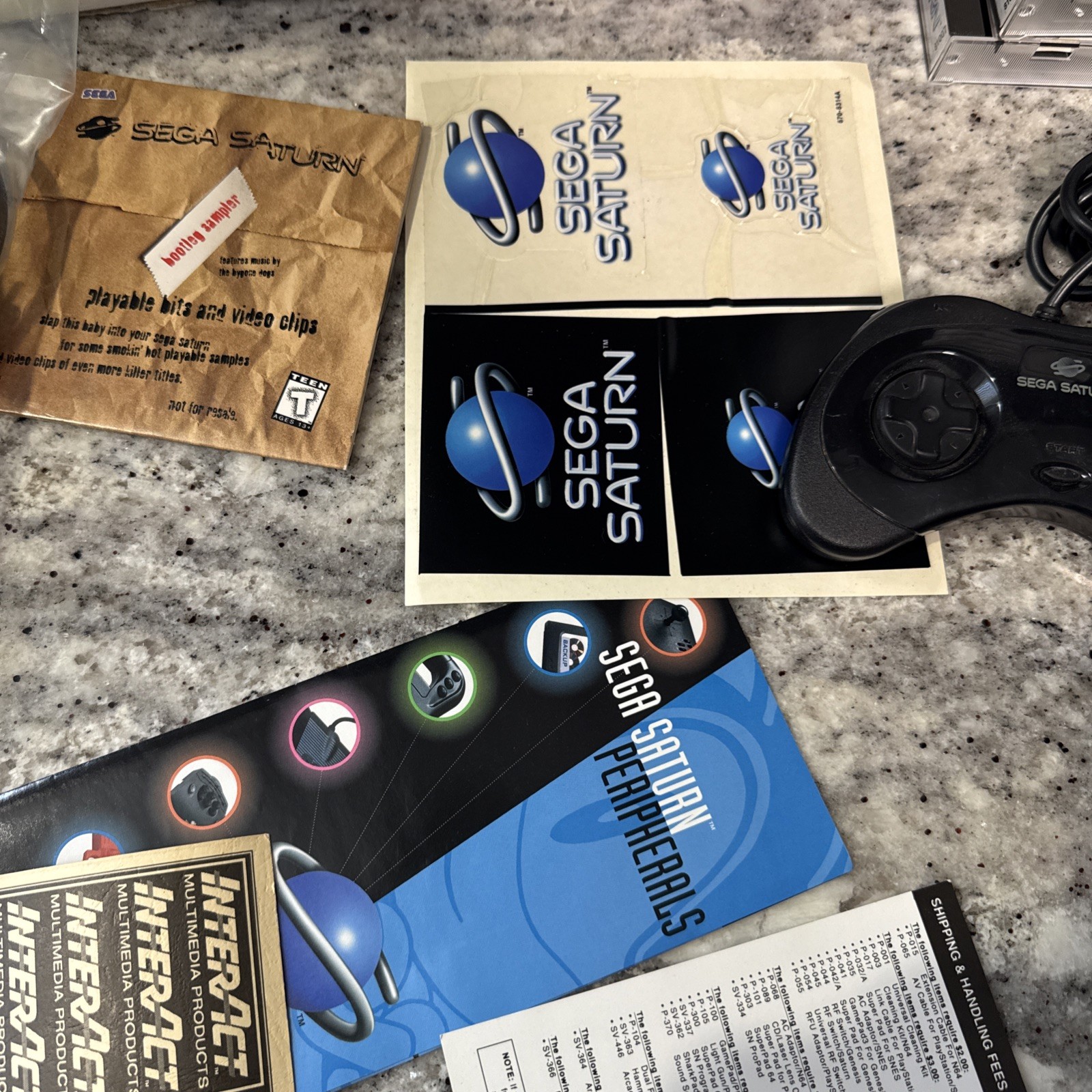 SEGA Saturn Console Variant Grail Nights Into Dreams! Very Rare!!