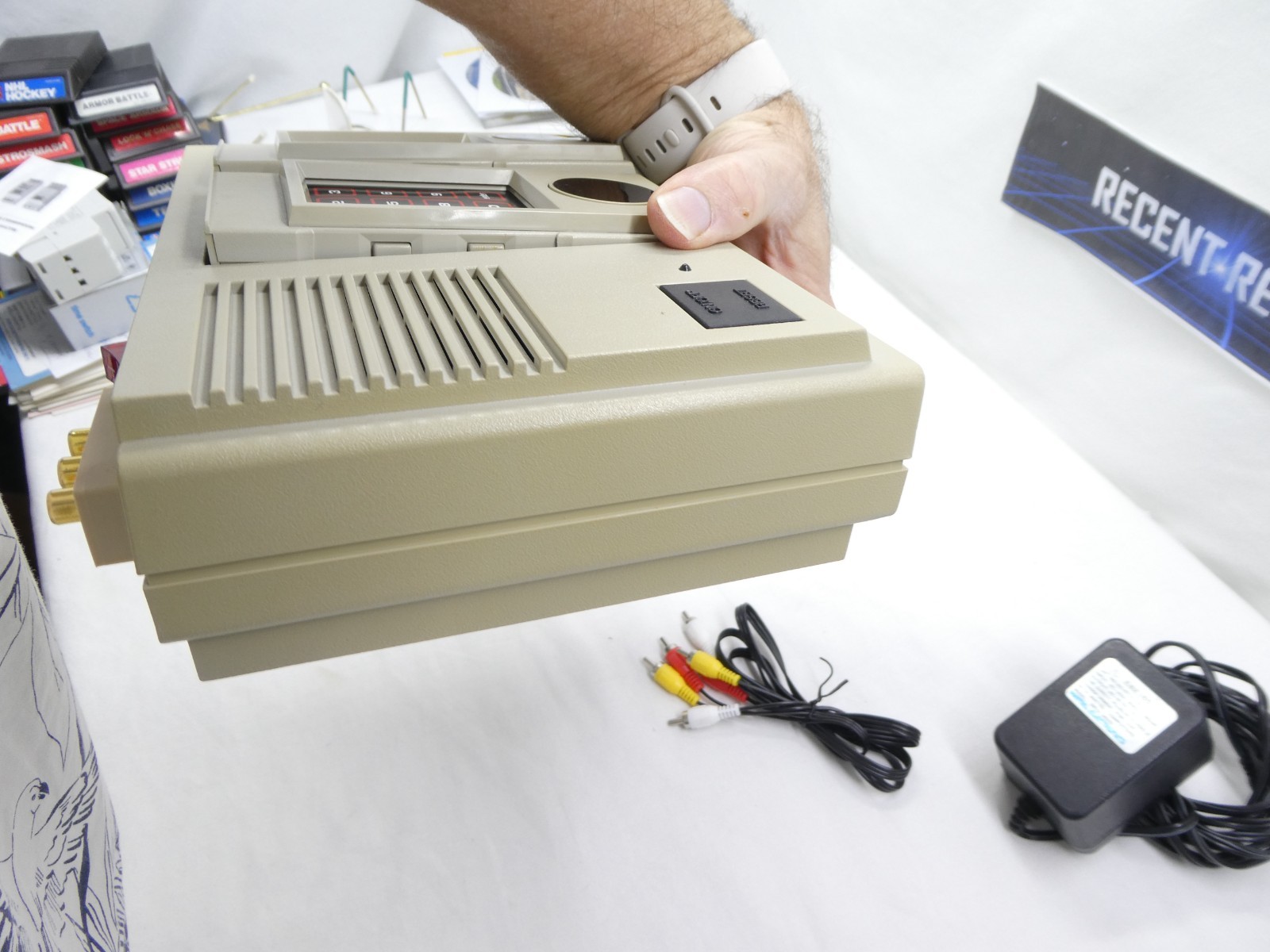 Vtg 1982 Intellivision II Model 5872 Composite MOD New Caps seller reconditioned