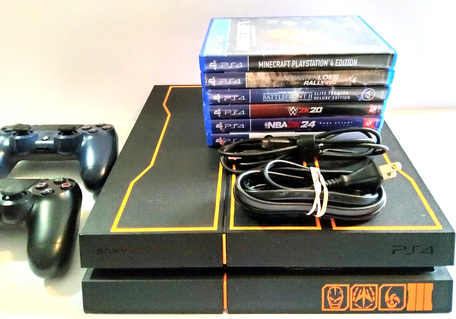 Sony PS4 CONSOLE COD BLACK OPS 3 1 TB PlayStation 4 NEW THERMAL PASTE GREAT