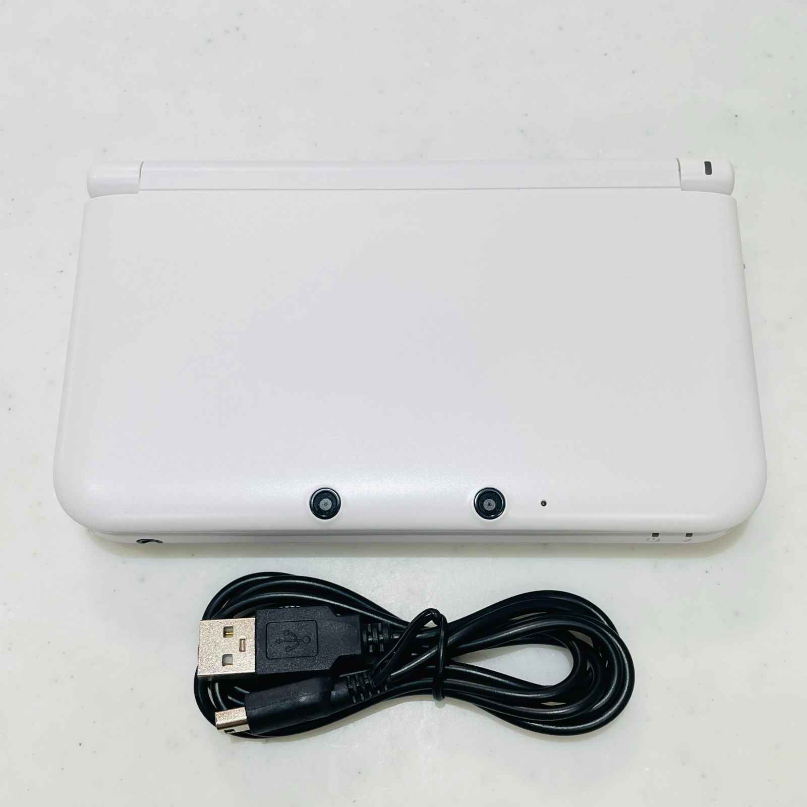 Nintendo 3DS LL XL White Region Free English Menu Multi-Region Cartridge SD Card