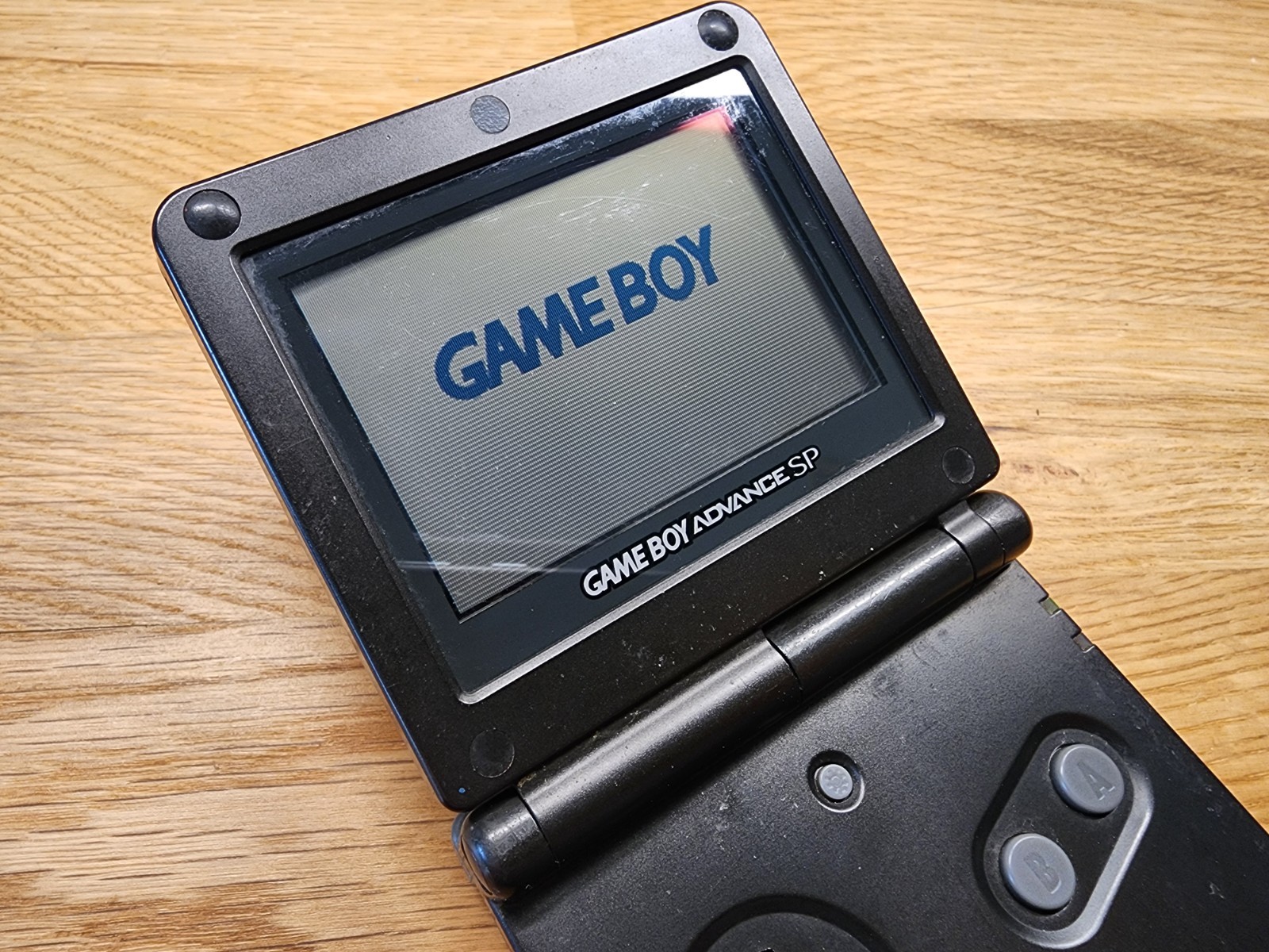 Nintendo GameBoy Advance SP Black AGS-001, Tested & Working Great!