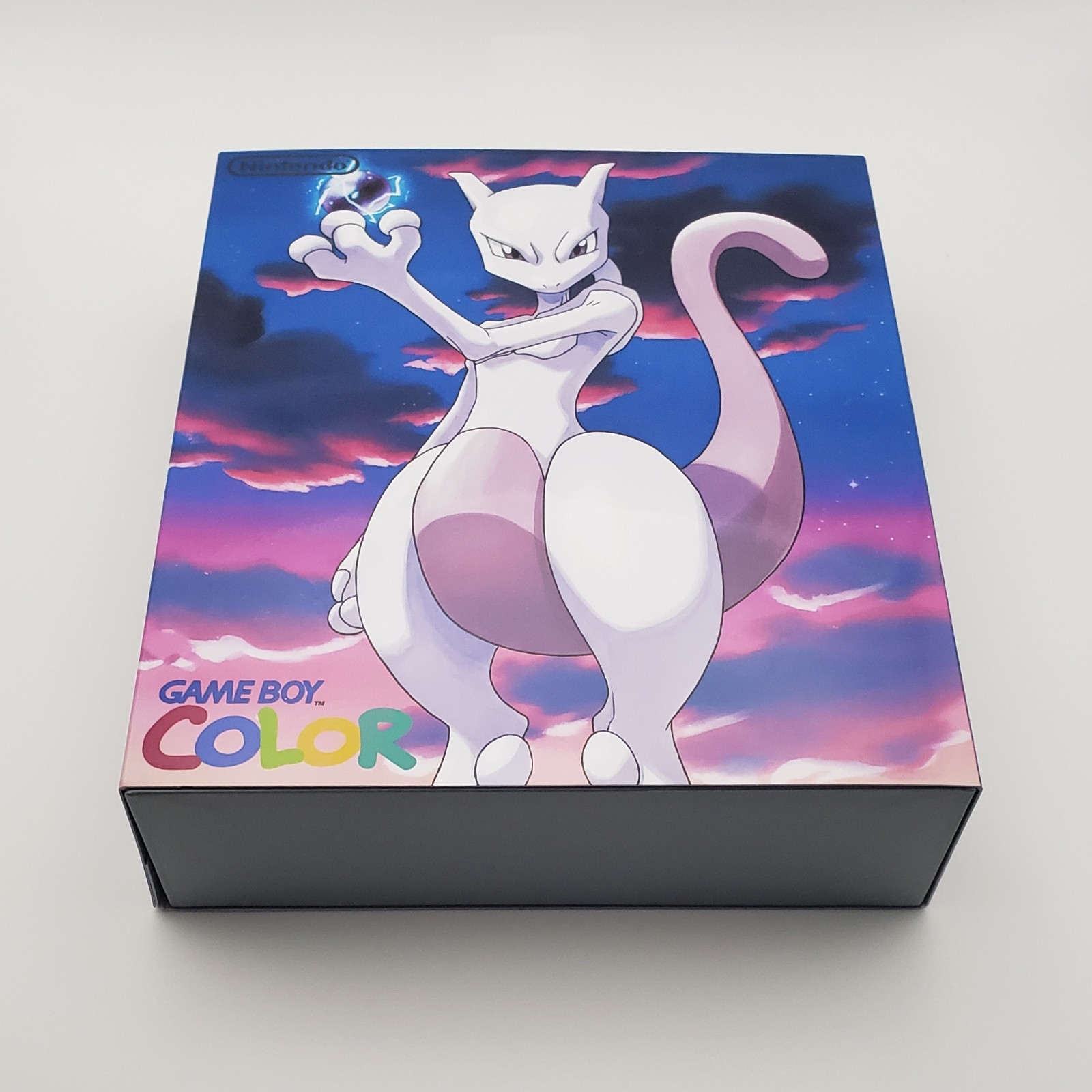 Laminated OLED Screen – Mewtwo Game Boy Color – New Speaker, Recapped