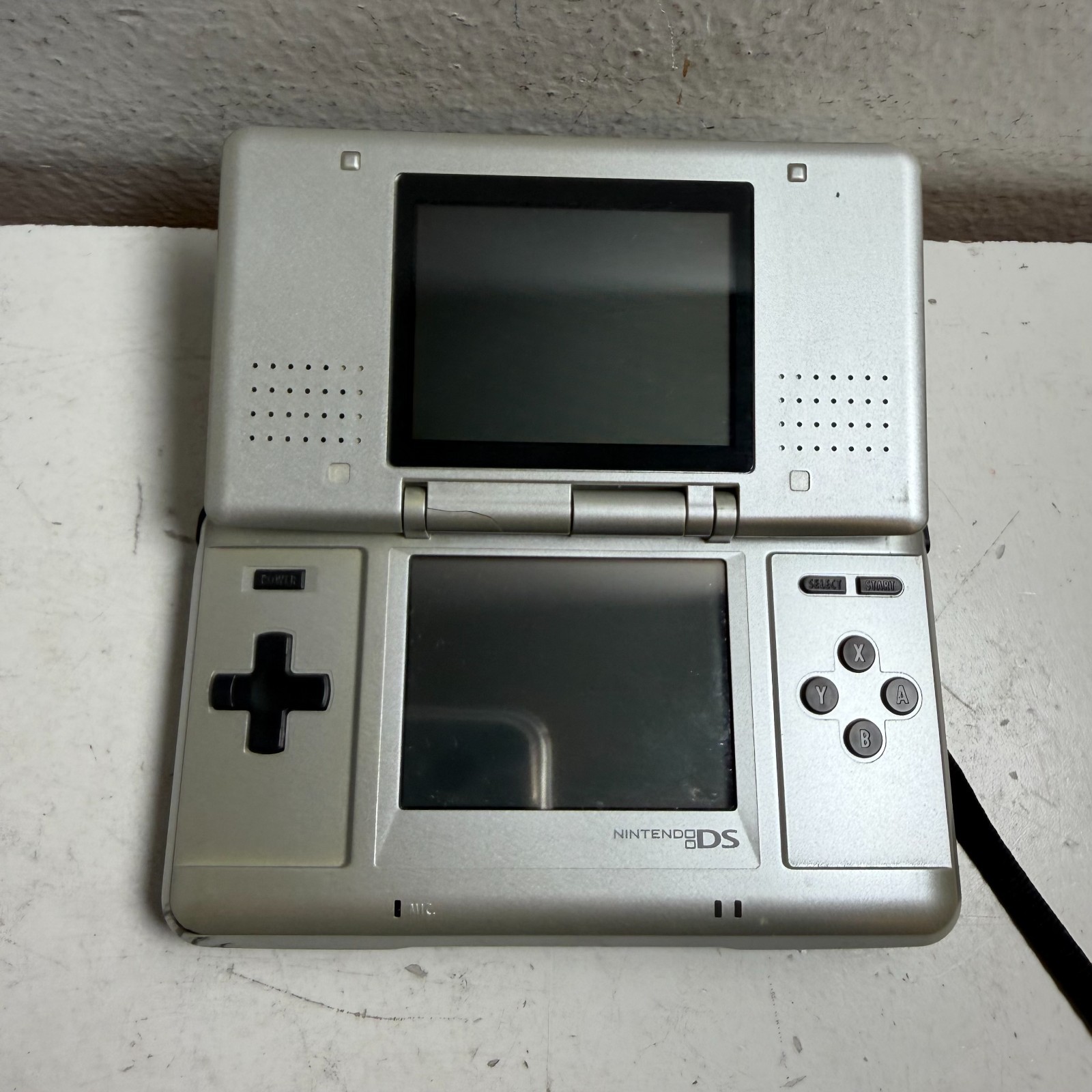 Nintendo DS NTR-001 Titanium Dual LCD Display Handheld Video Gaming Console