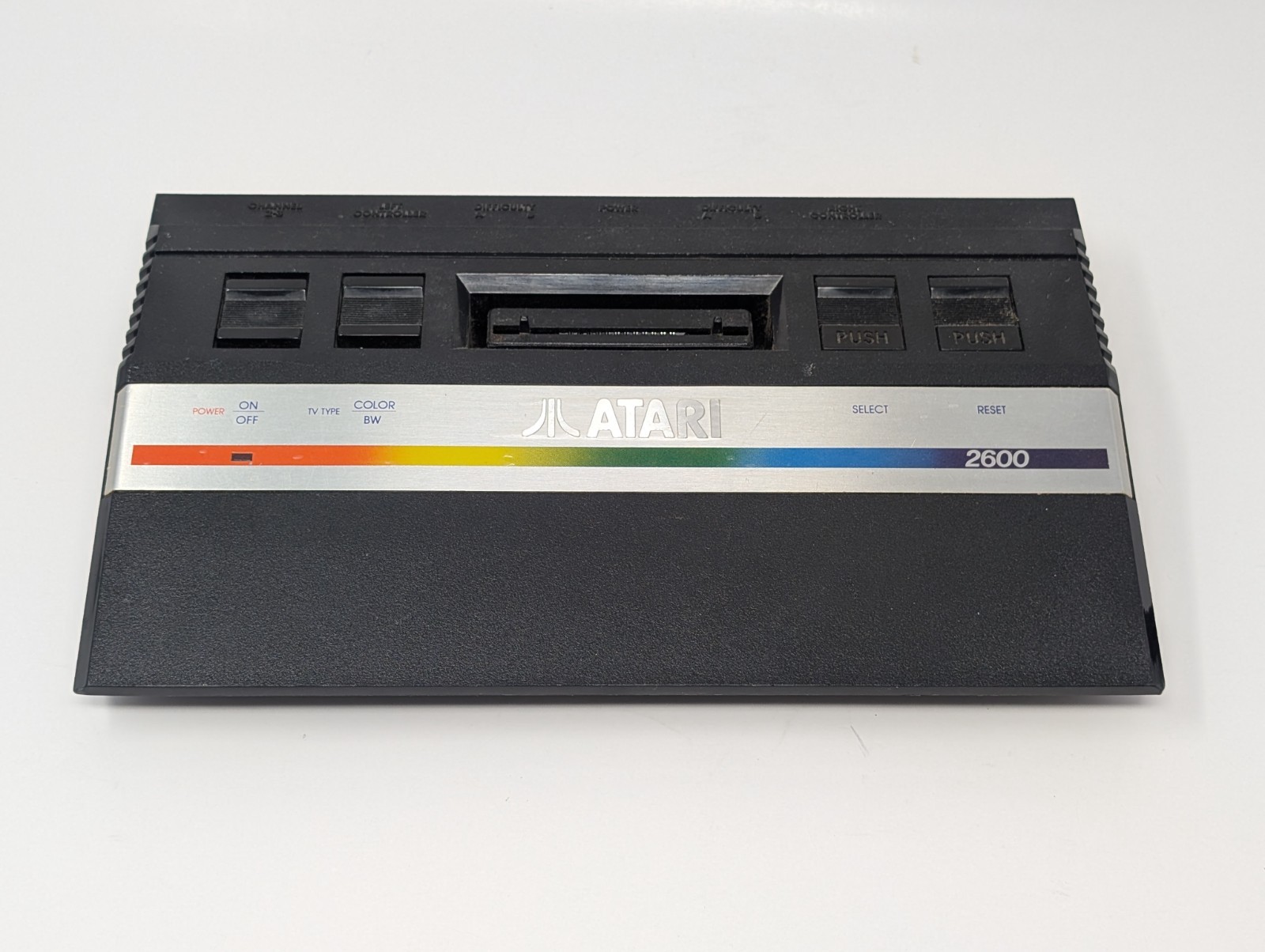 Atari 2600 Junior (Jr.) Console W/ Controllers & All Necessary Cables – Tested