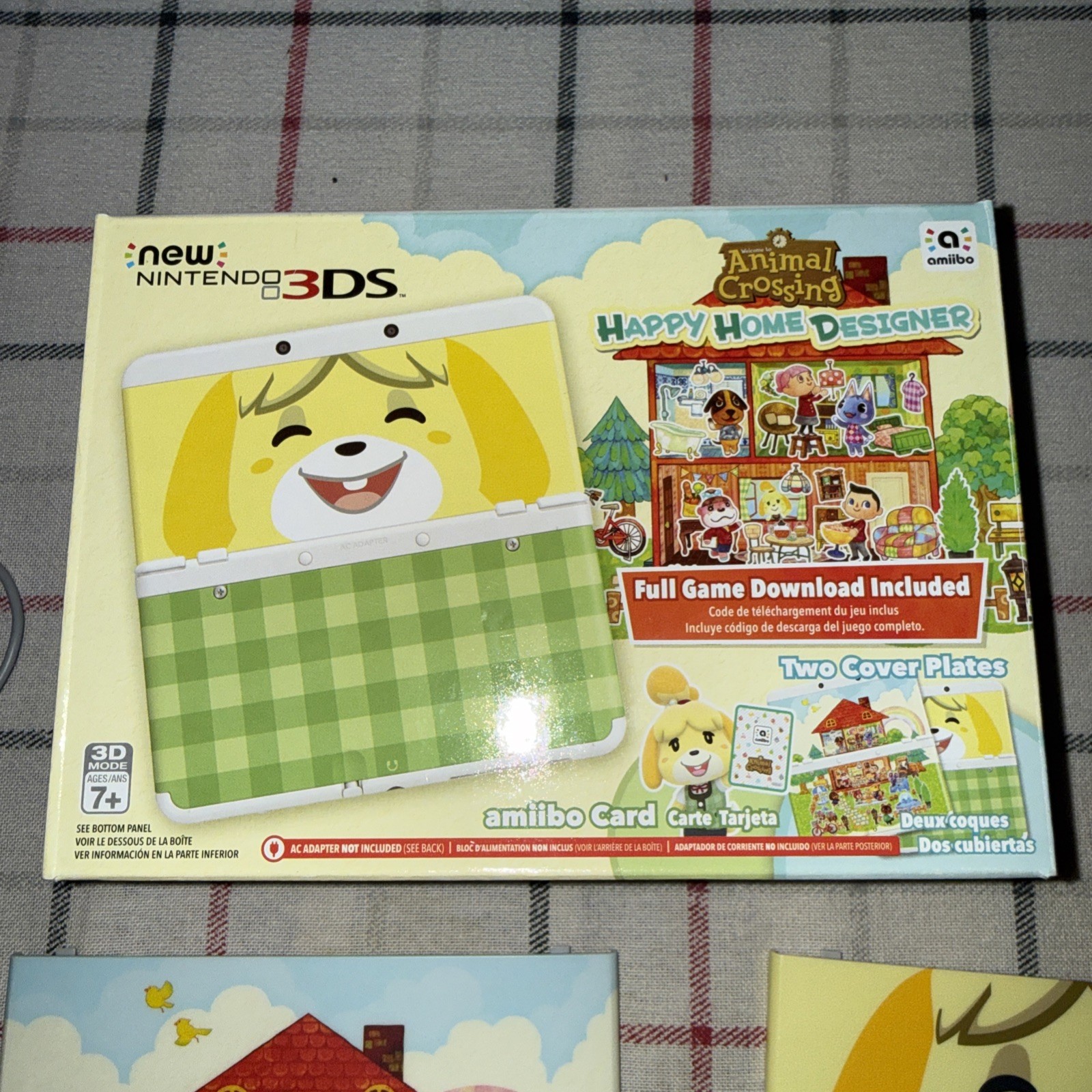 Nintendo 3DS XL ANIMAL CROSSING HAPPY HOME DESIGNER BUNDLE *GAME NOT INCLUDED *