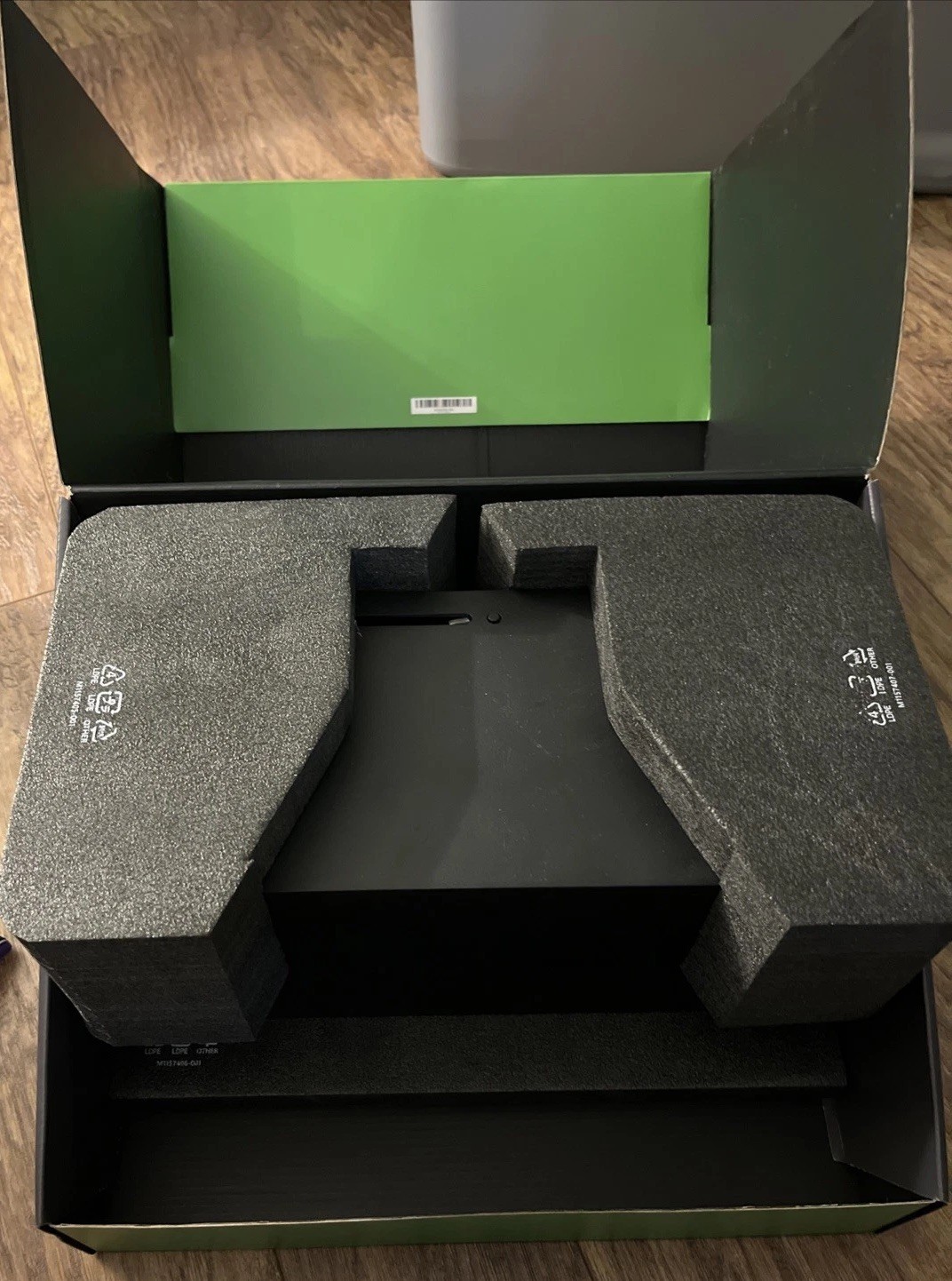 BROKE Microsoft Xbox Series X 1TB Console Only Carbon Black NVR OPENED NO POWER