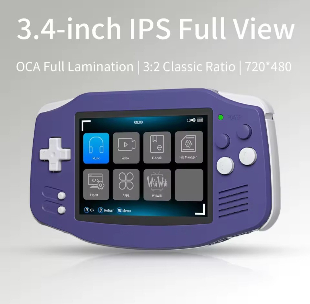 ANBERNIC RG34XX Handheld Game Console RG 34XX 64-bit Linux System 5000+ Games