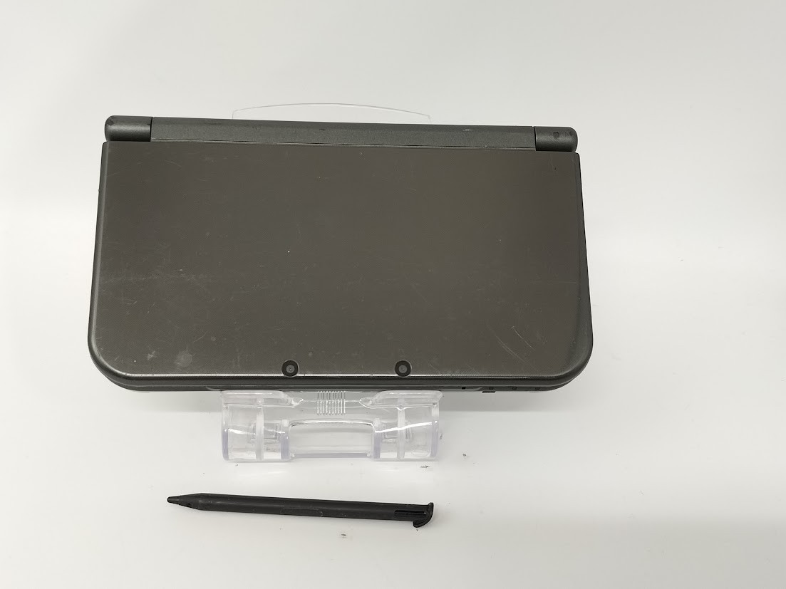 B7151 Nintendo new 3DS LL XL console Metallic Black Japan w/pen fx