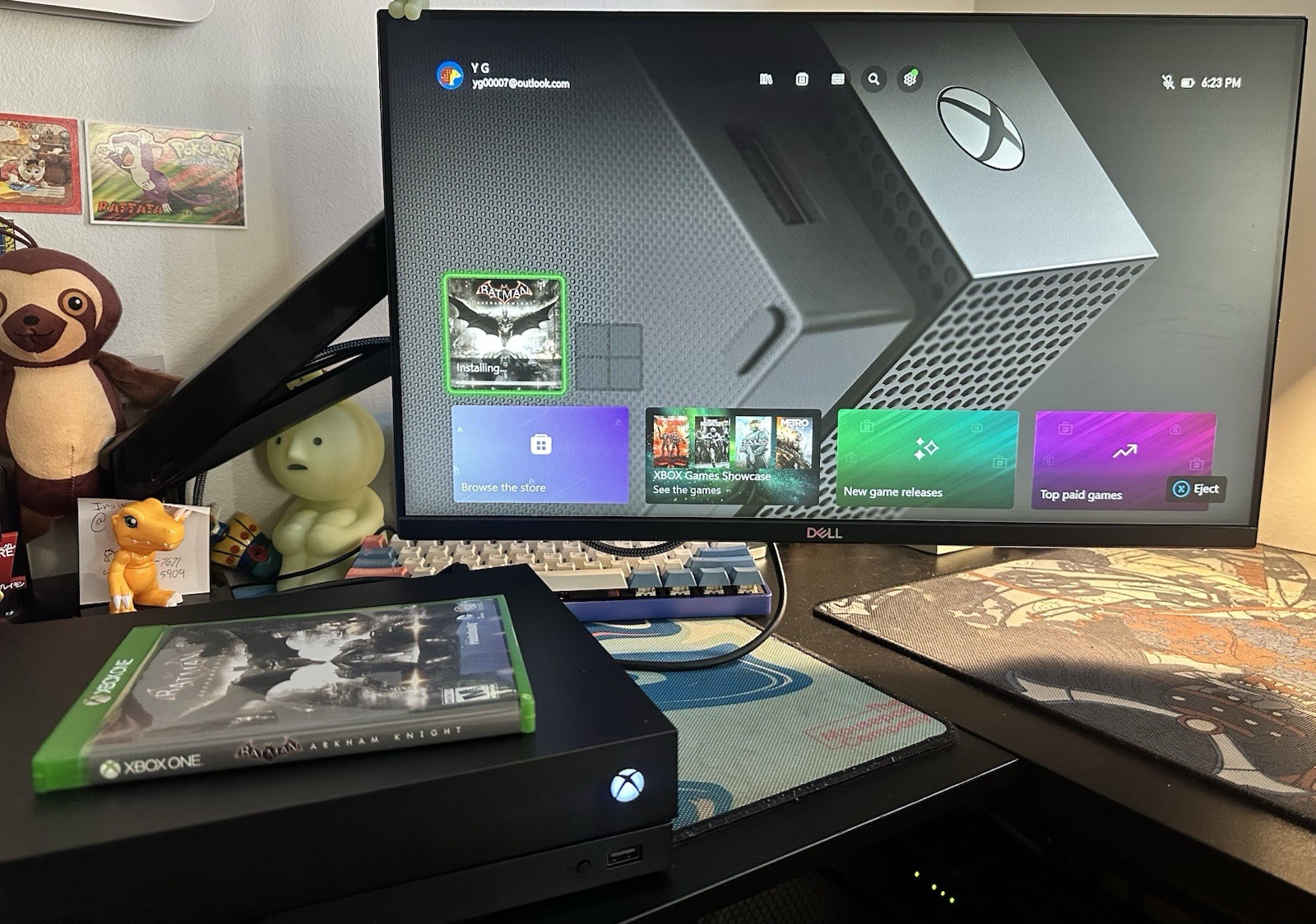 Microsoft Xbox One X Console Lot Black 1TB w/10 Games + 2 Controllers & Cables