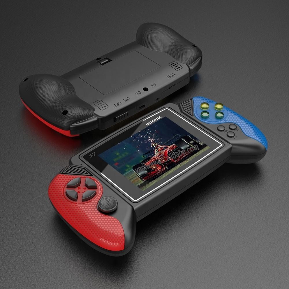 S7 Handheld Game Console 620 Built-in Games 2 Player AV Out Rechargeable Retro