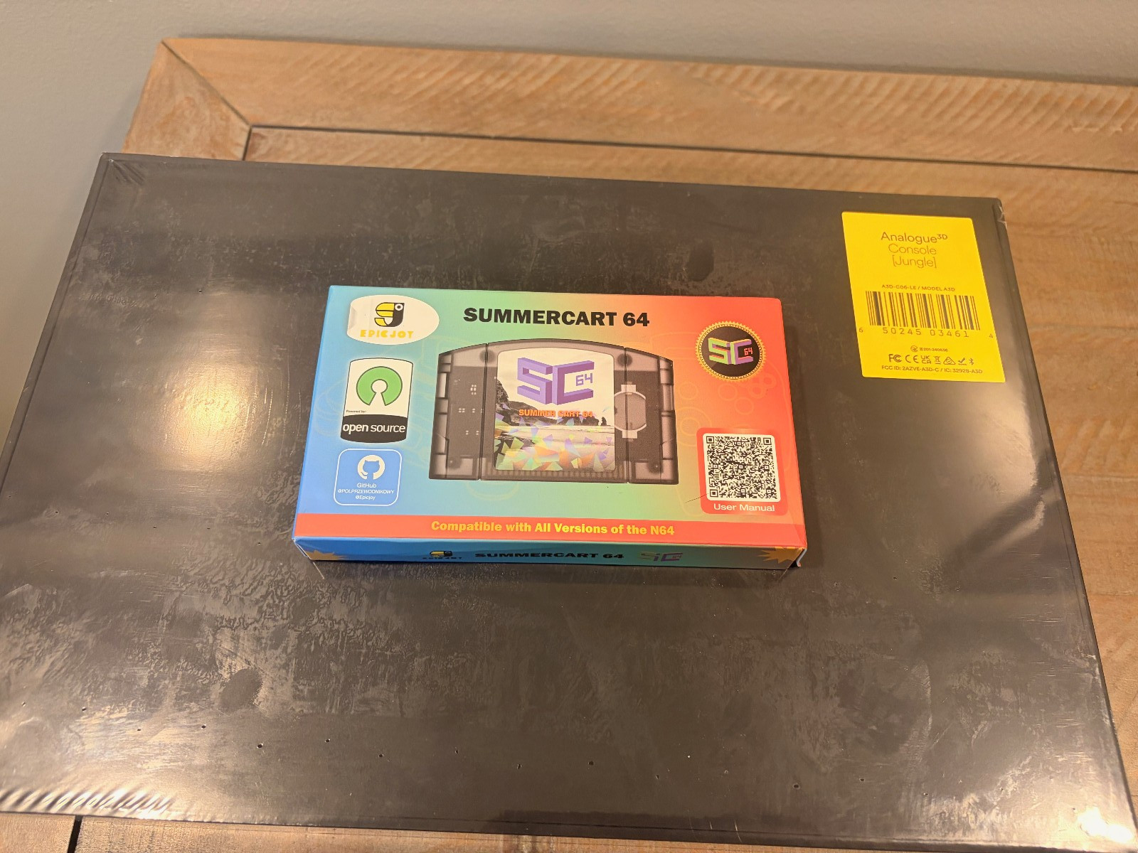 Analogue 3D N64 Jungle Limited Edition – SEALED BRAND NEW