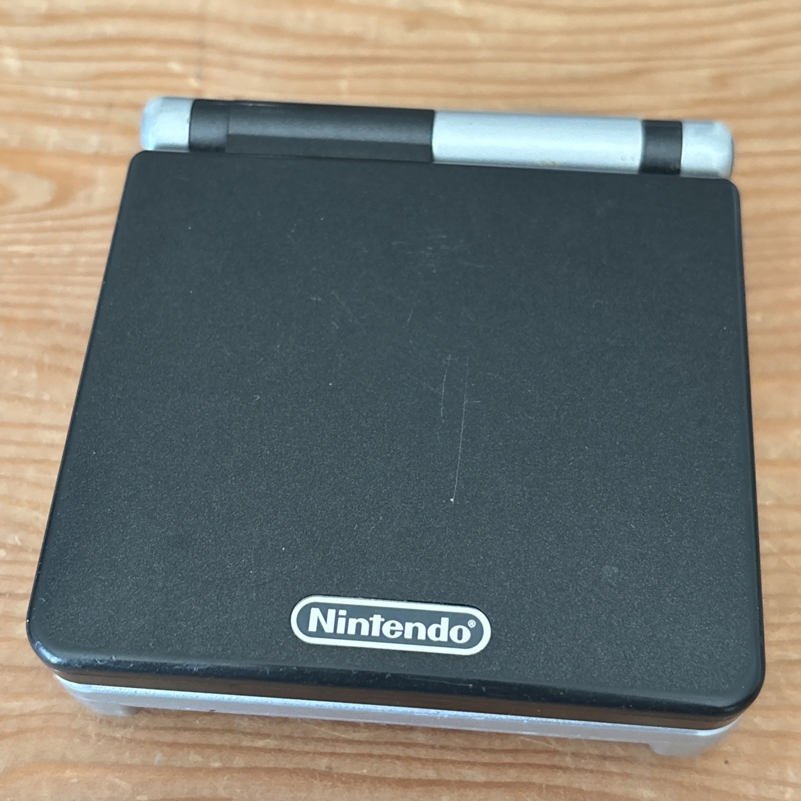 Nintendo Game Boy Advance SP Handheld System – Silver & Black NEW BATTERY
