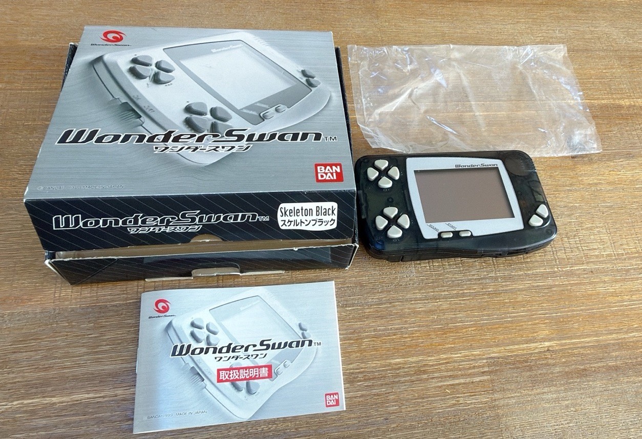 Bandai Wonderswan & Wonderswan Color CIB With Games set