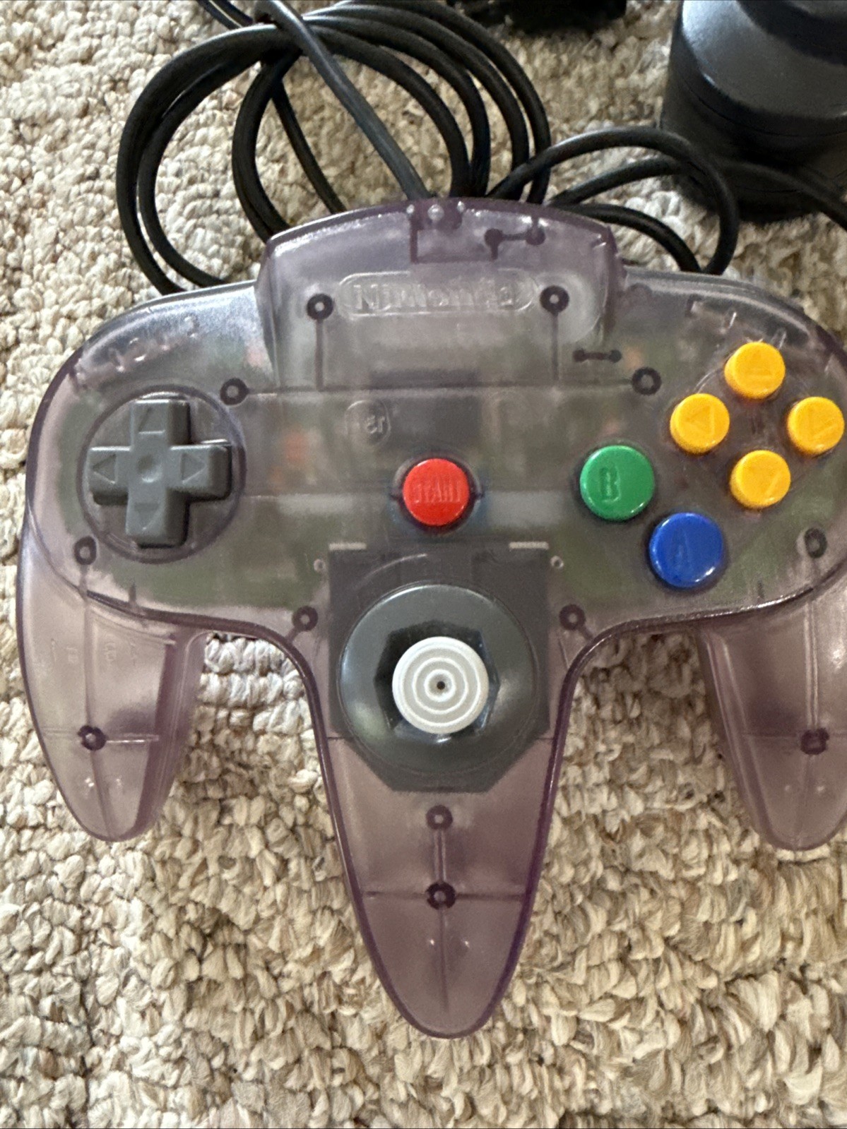 Vintage Nintendo 64 N64 Bundle W Controllers