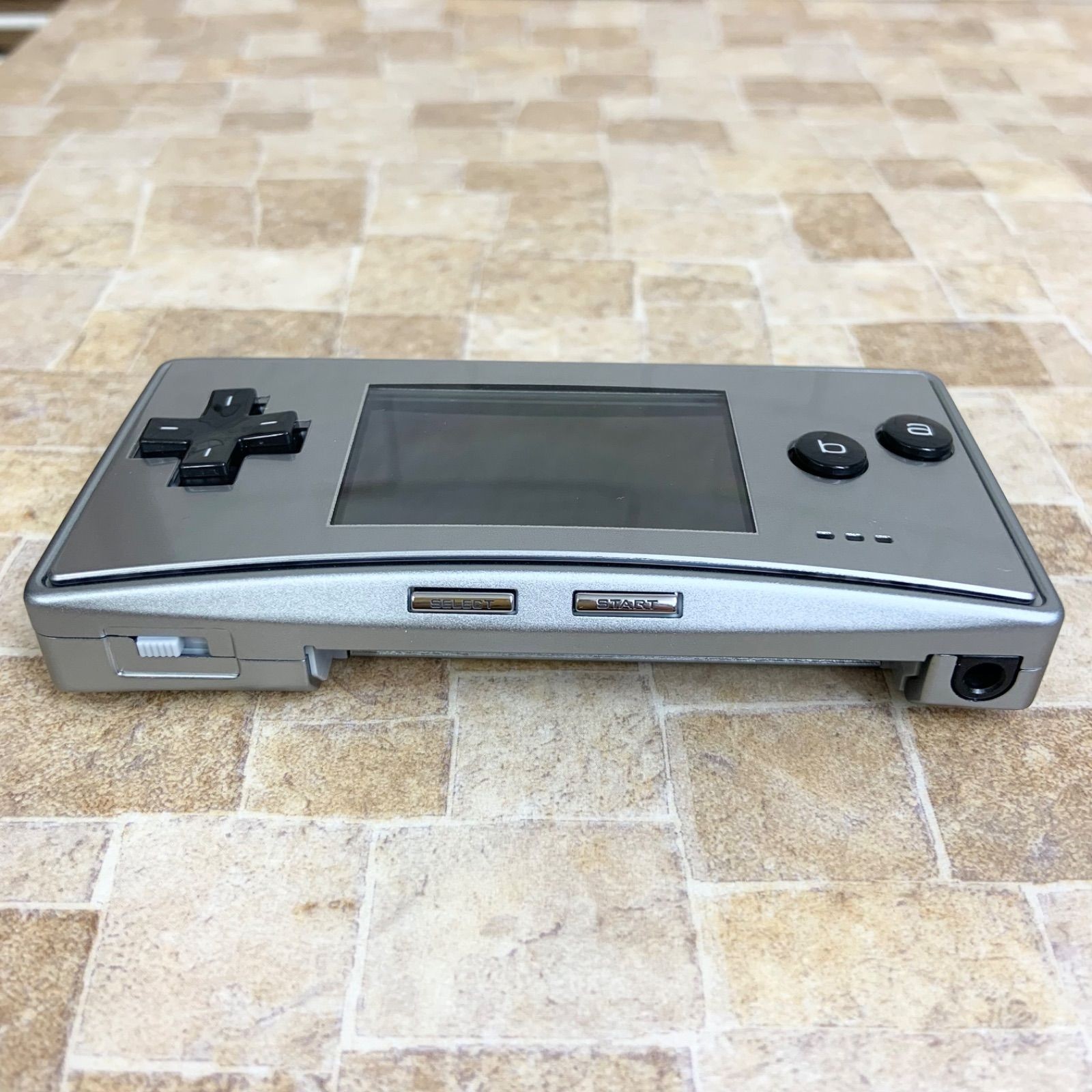 NEW Nintendo Game Boy Micro Silver with AC Charger Boxed Never Used