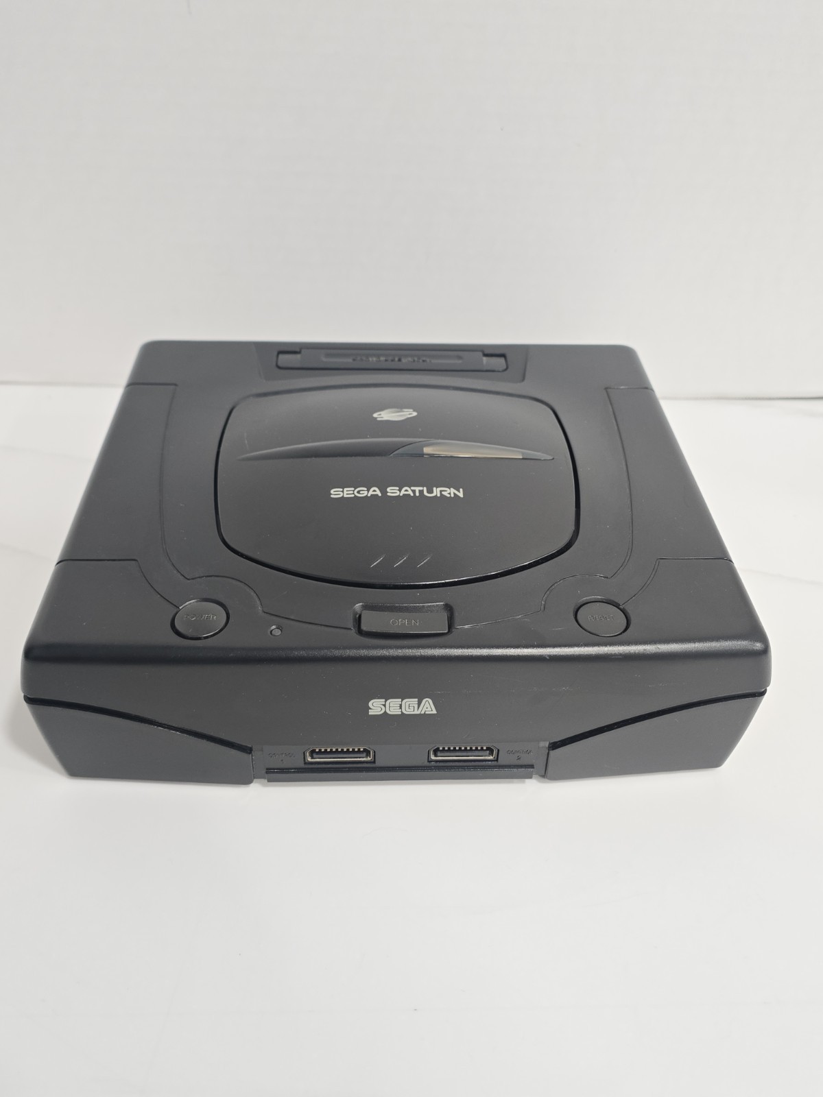 🎮 Sega Saturn MK-80000A Console Black w/ OEM Controller & Primal Rage TESTED