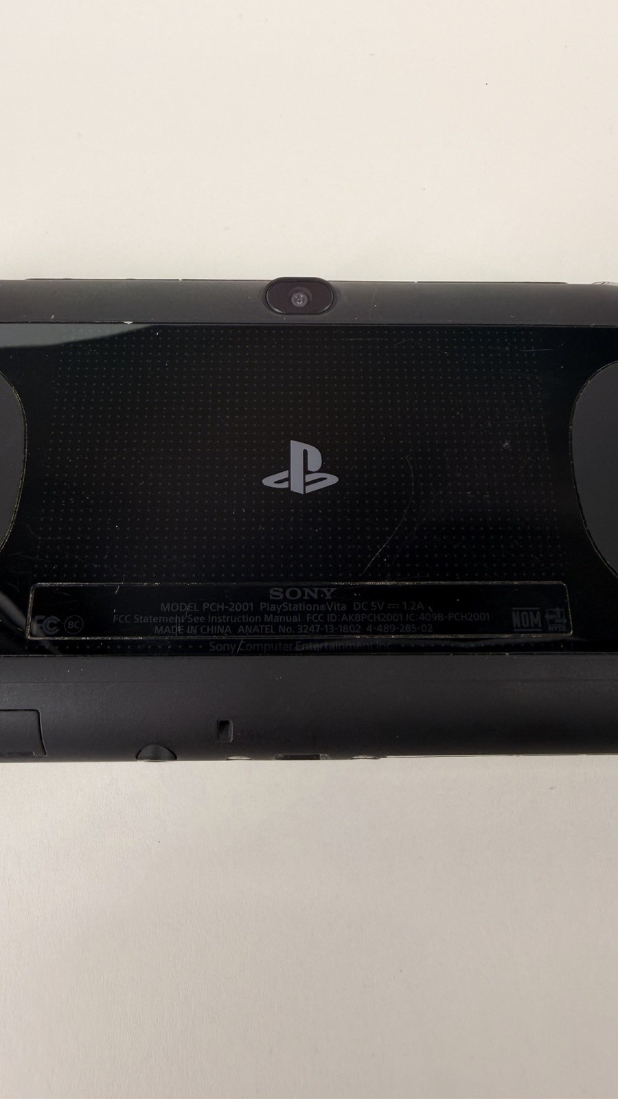 Sony PS Vita PCH-2001 Handheld Gaming Console Black Tested