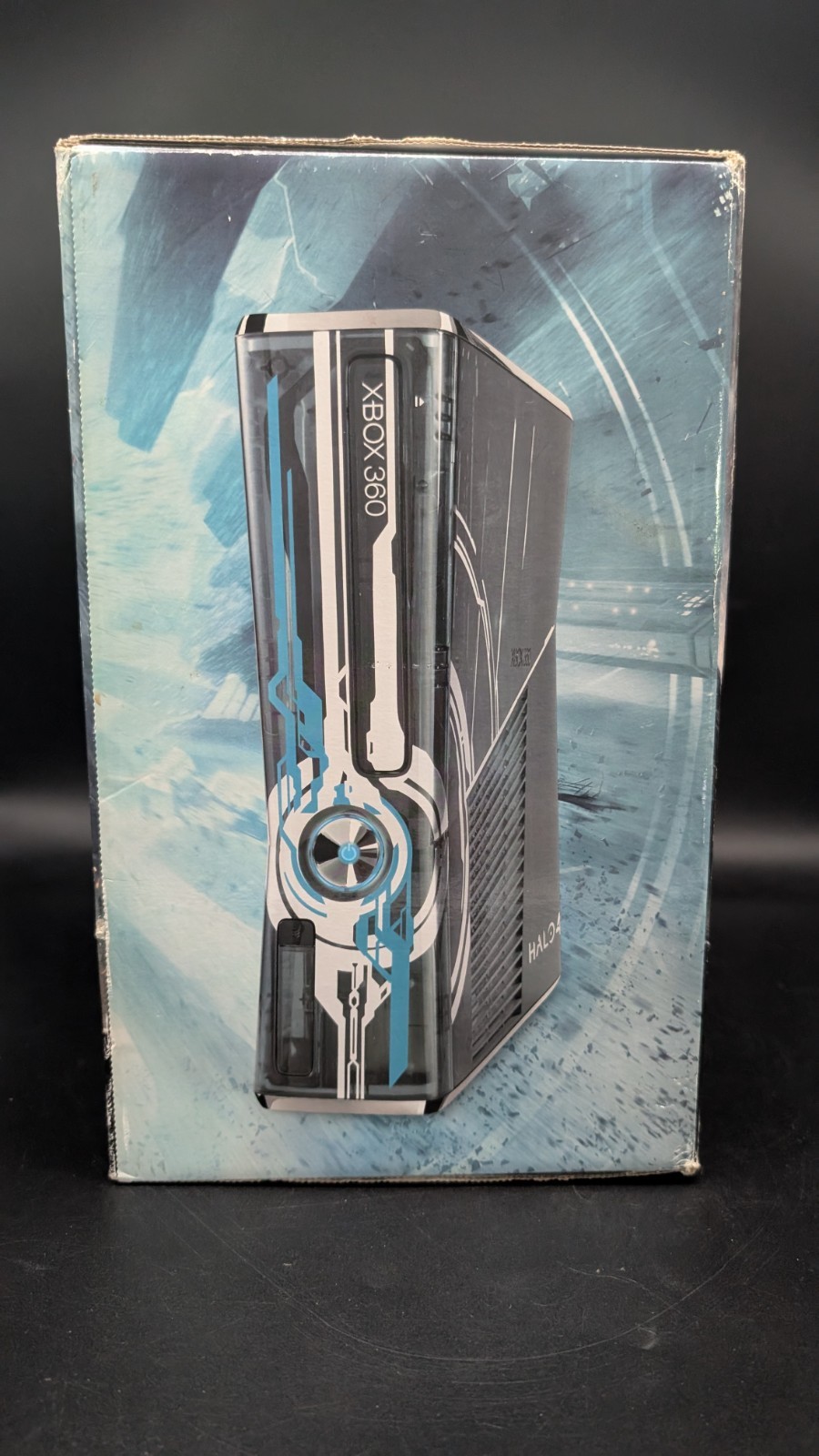 Xbox 360 Slim: Halo 4 Limited Edition Console In Box Tested Working CLEAN