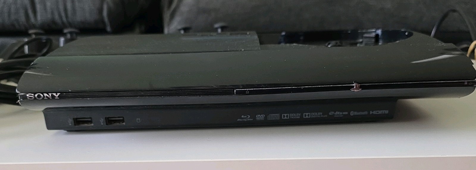Sony PlayStation 3 Super Slim 12GB Console PS3 System Tested Working