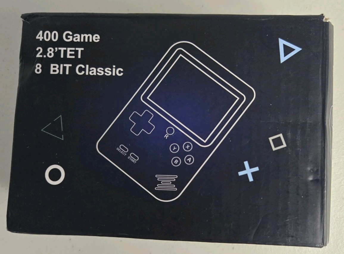 Handheld Game Console Game Box PLUS 400 in 1 8 bit retro