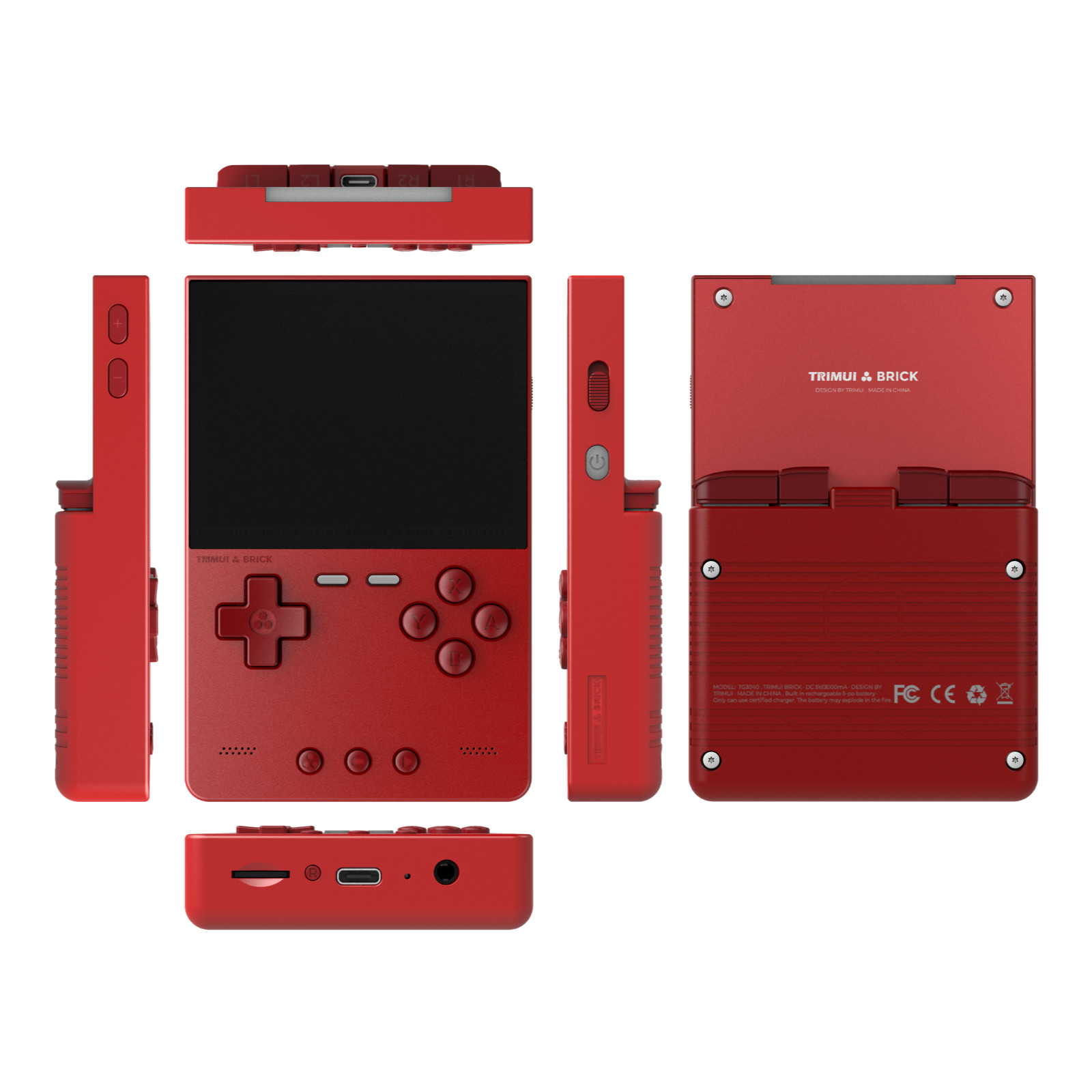TRIMUI BRICK Retro Handheld Game Console, 3.2″ IPS 1024×768 Screen