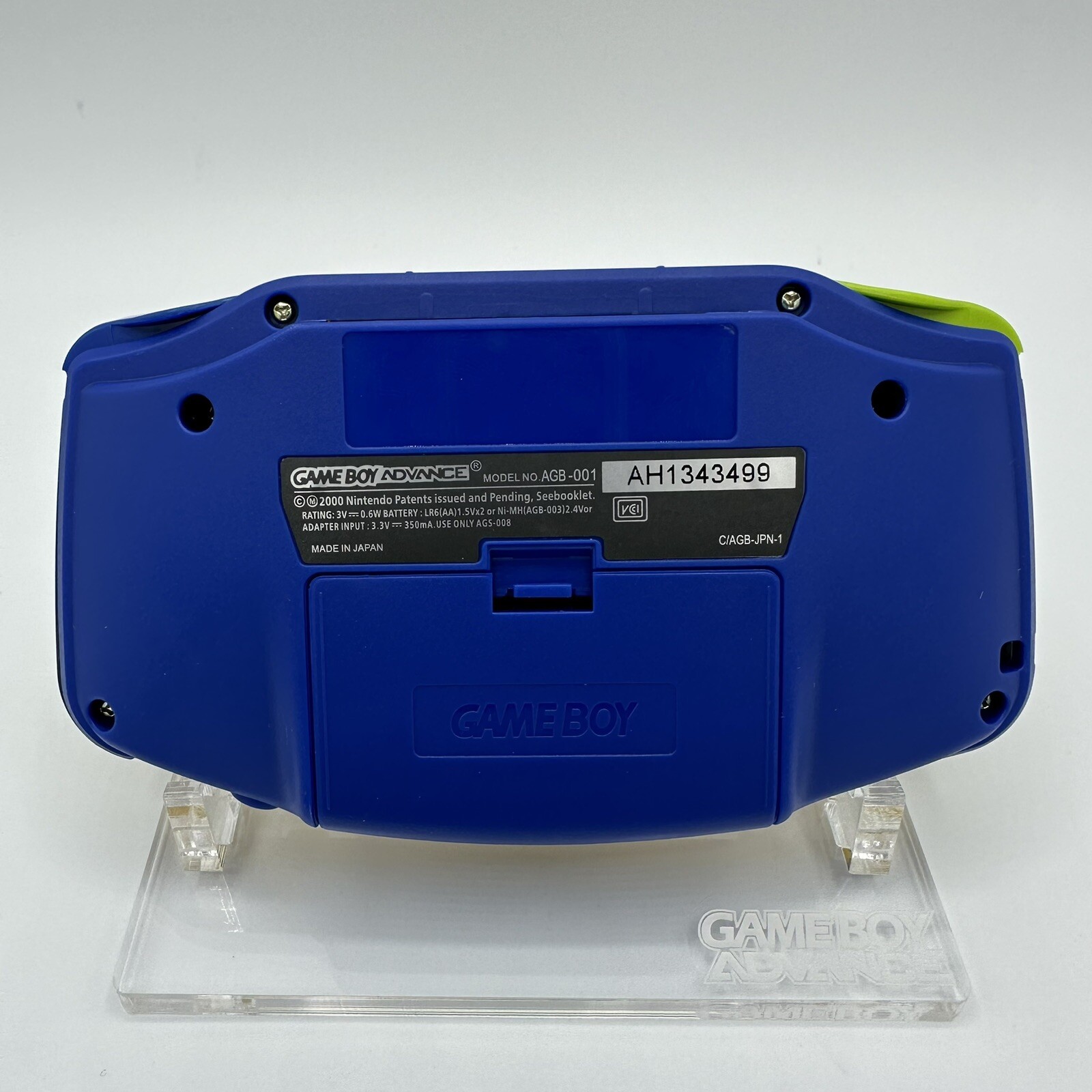 Nintendo Gameboy Advance Pikachu Pokemon Console Yellow Special NEW SHELL & LENS