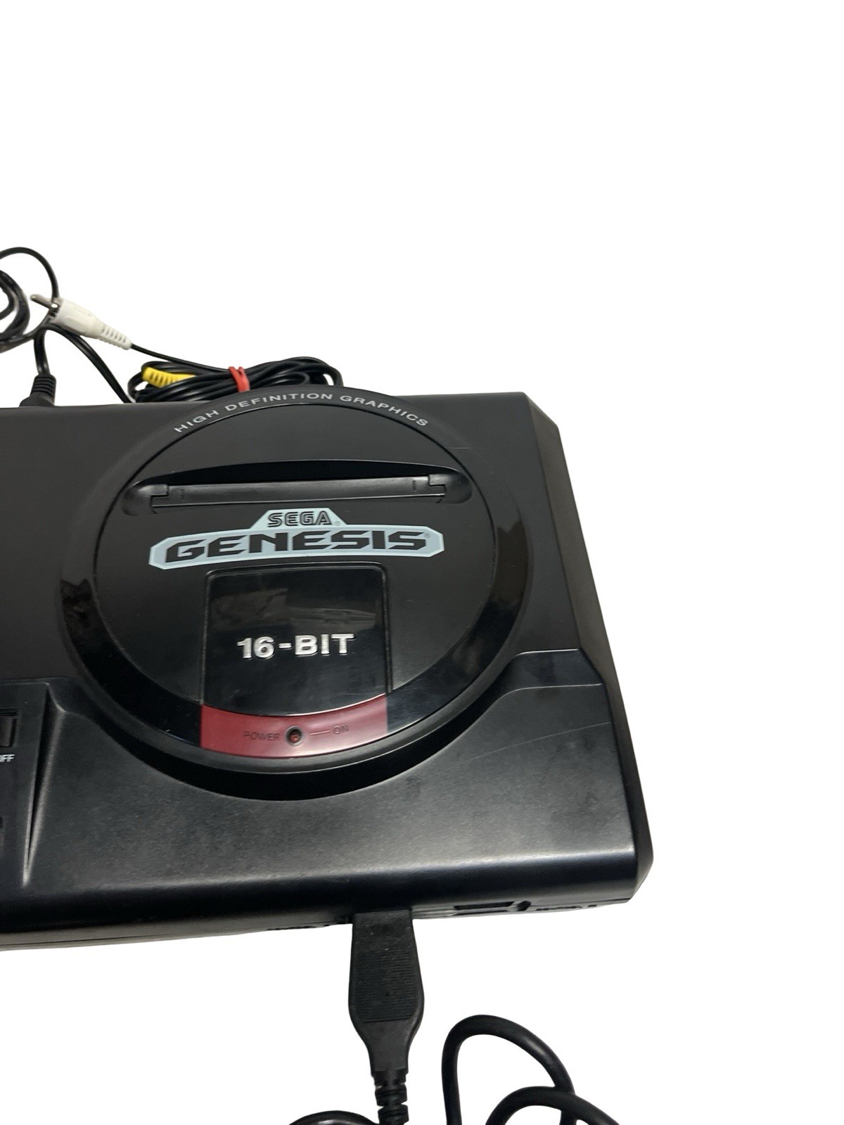 Sega Genesis Model 1 MK-1601 Console 1 Controller Power Adapter Av Cable Tested