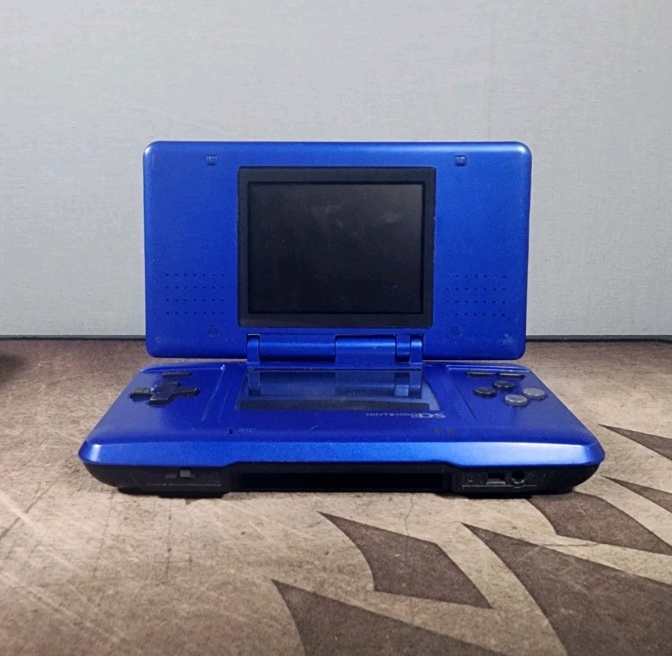 Nintendo DS Original NTR-001 Cobalt Blue Handheld Console System Tested – READ