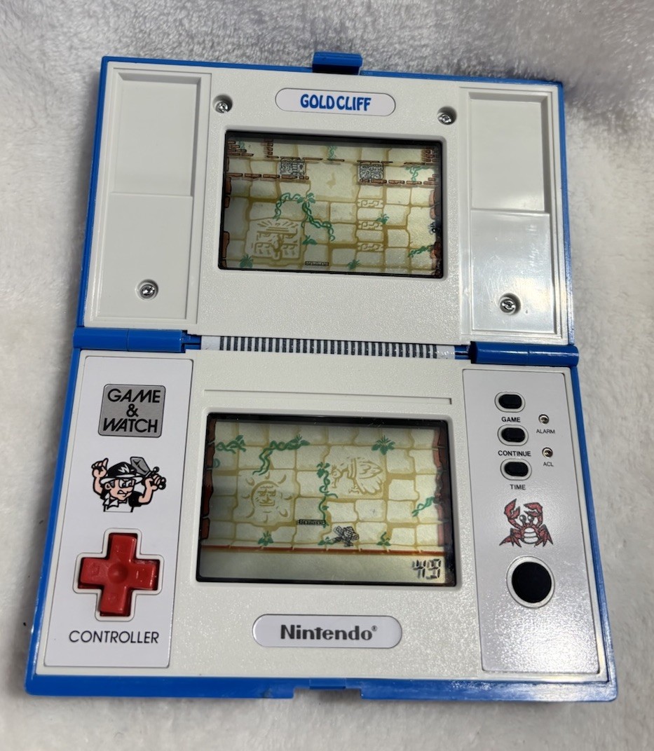 NINTENDO Game & Watch GOLD CLIFF – LCD Multi Screen – 1988