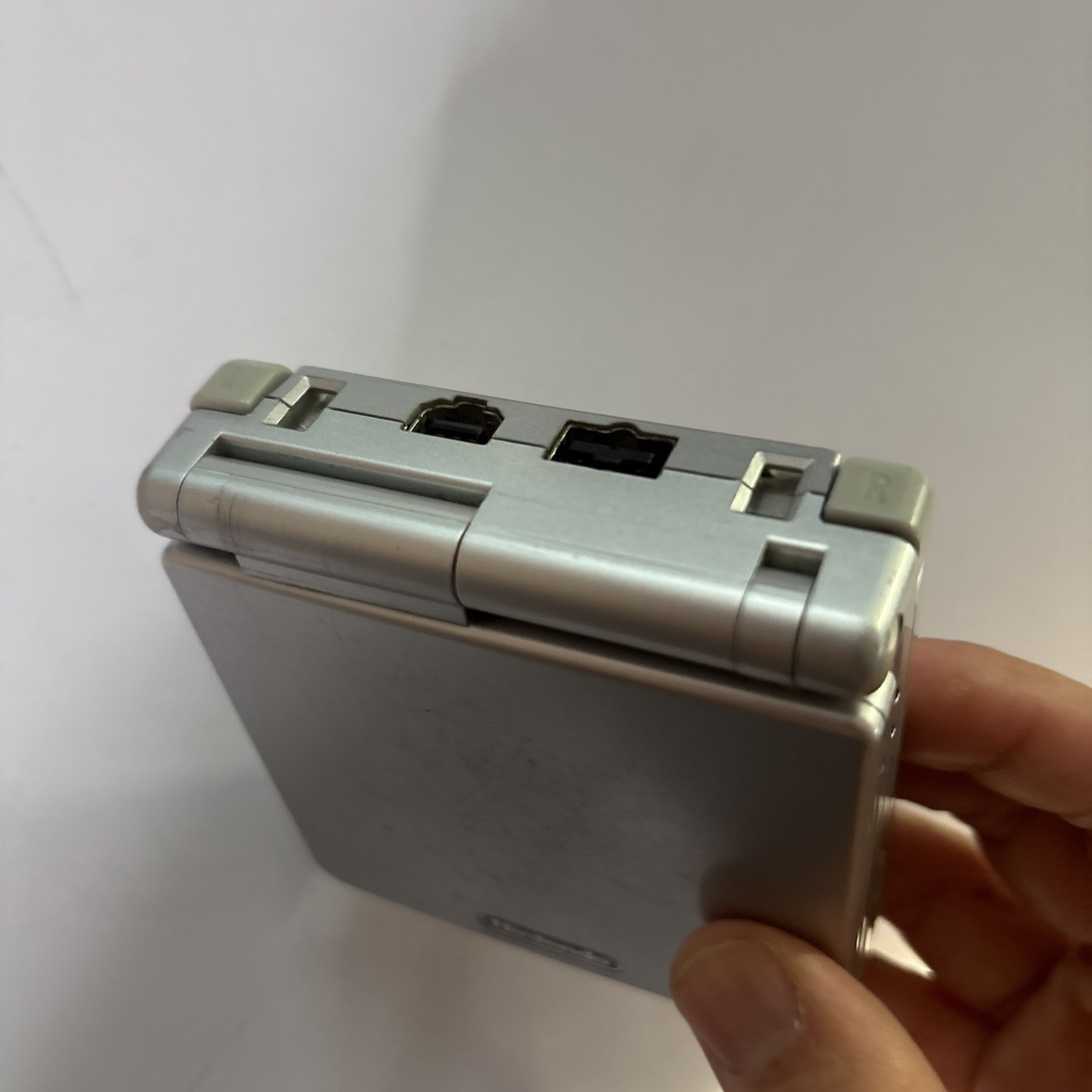 Nintendo Gameboy Advance SP Console Silver AGS-001