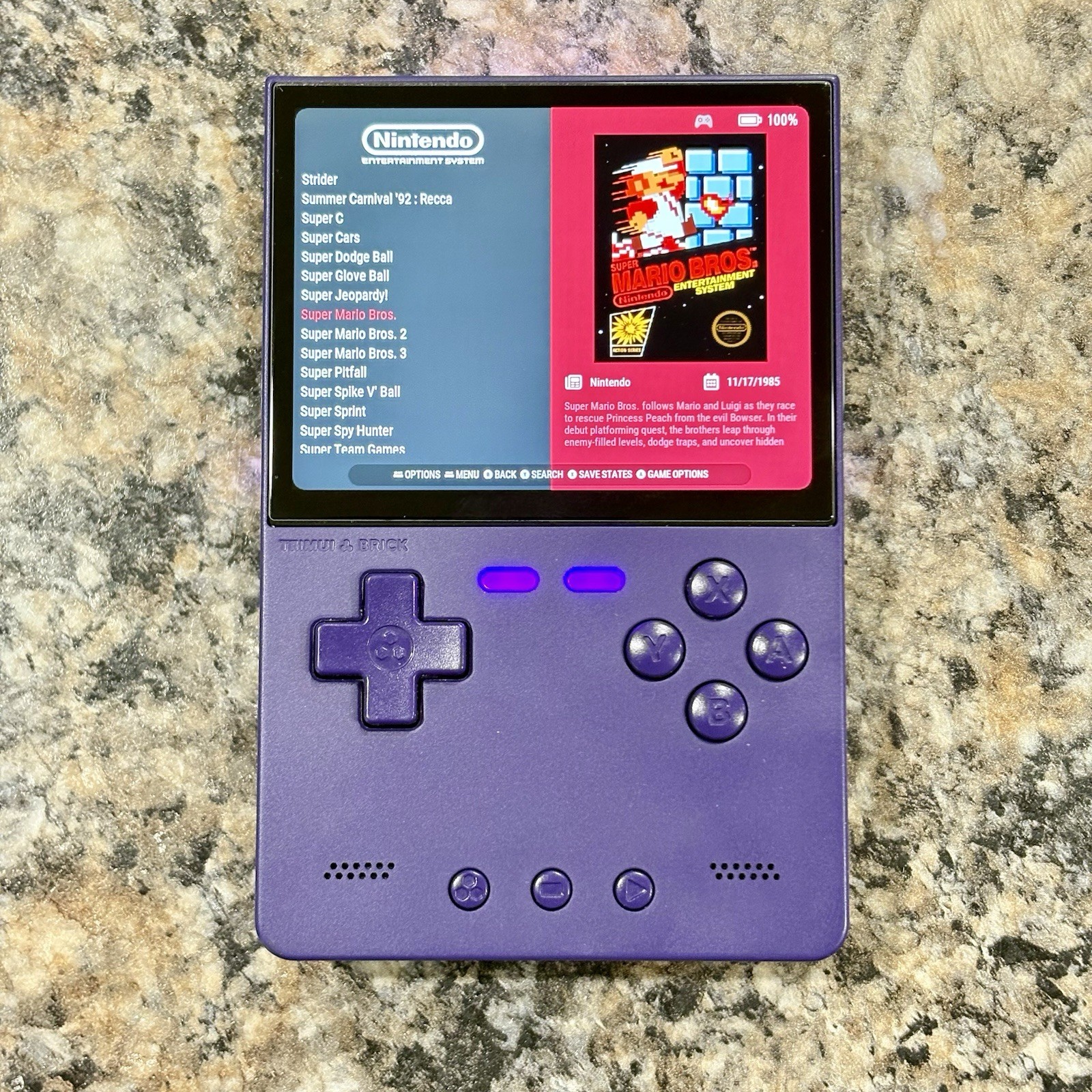 Trimui Brick Retro Gaming Handheld, New 64GB Card, Custom Loaded Ready To Play