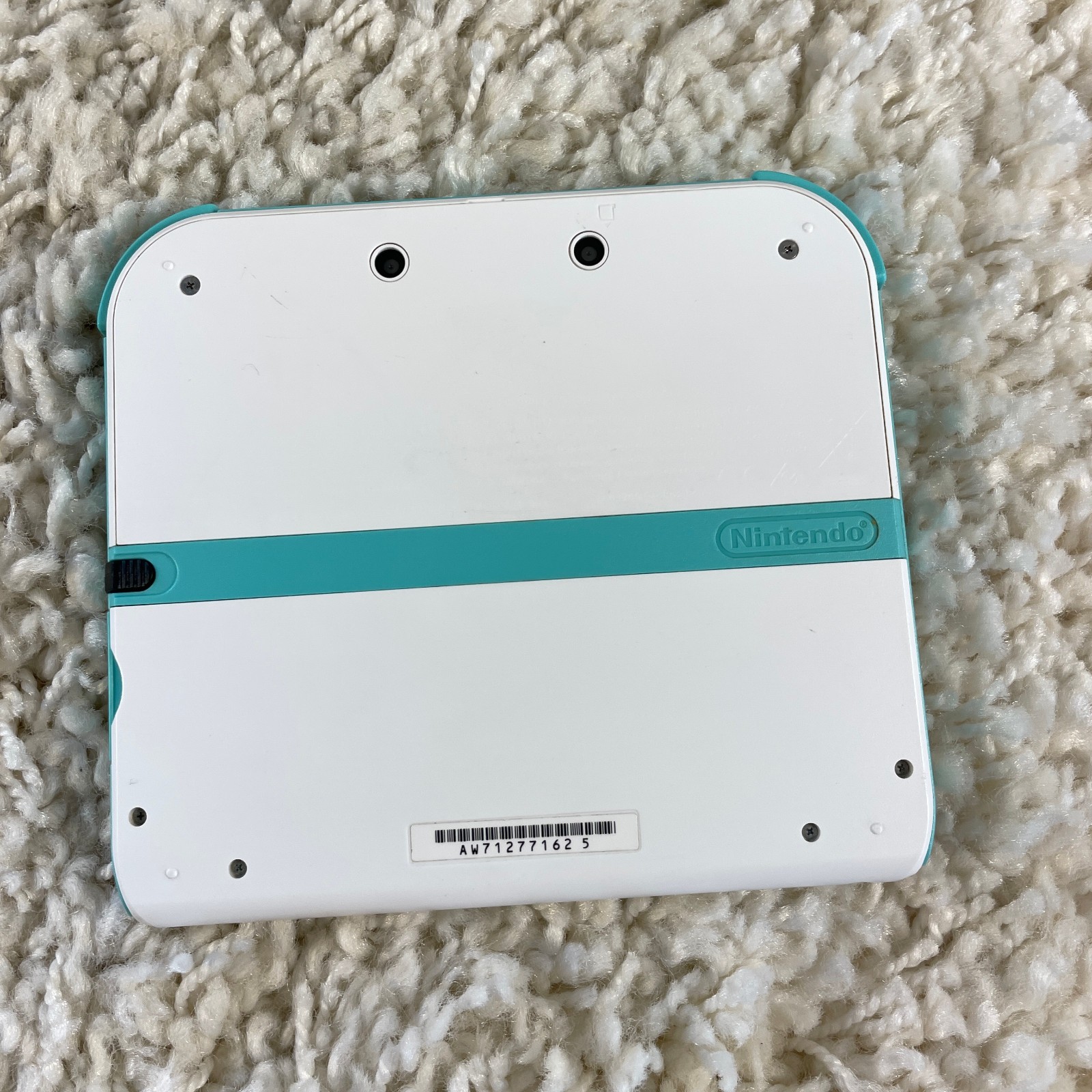 Nintendo 2DS Sea Green Handheld System Console Model FTR-001 Tested