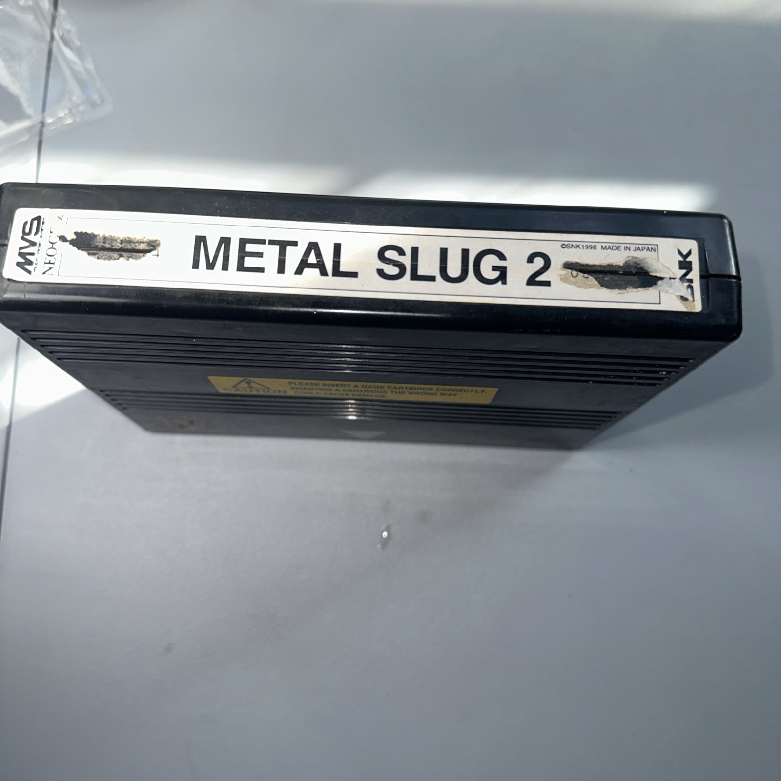 US Seller – Metal Slug 2 SNK Cartridge Neo Geo MVS -Original – Tested & working