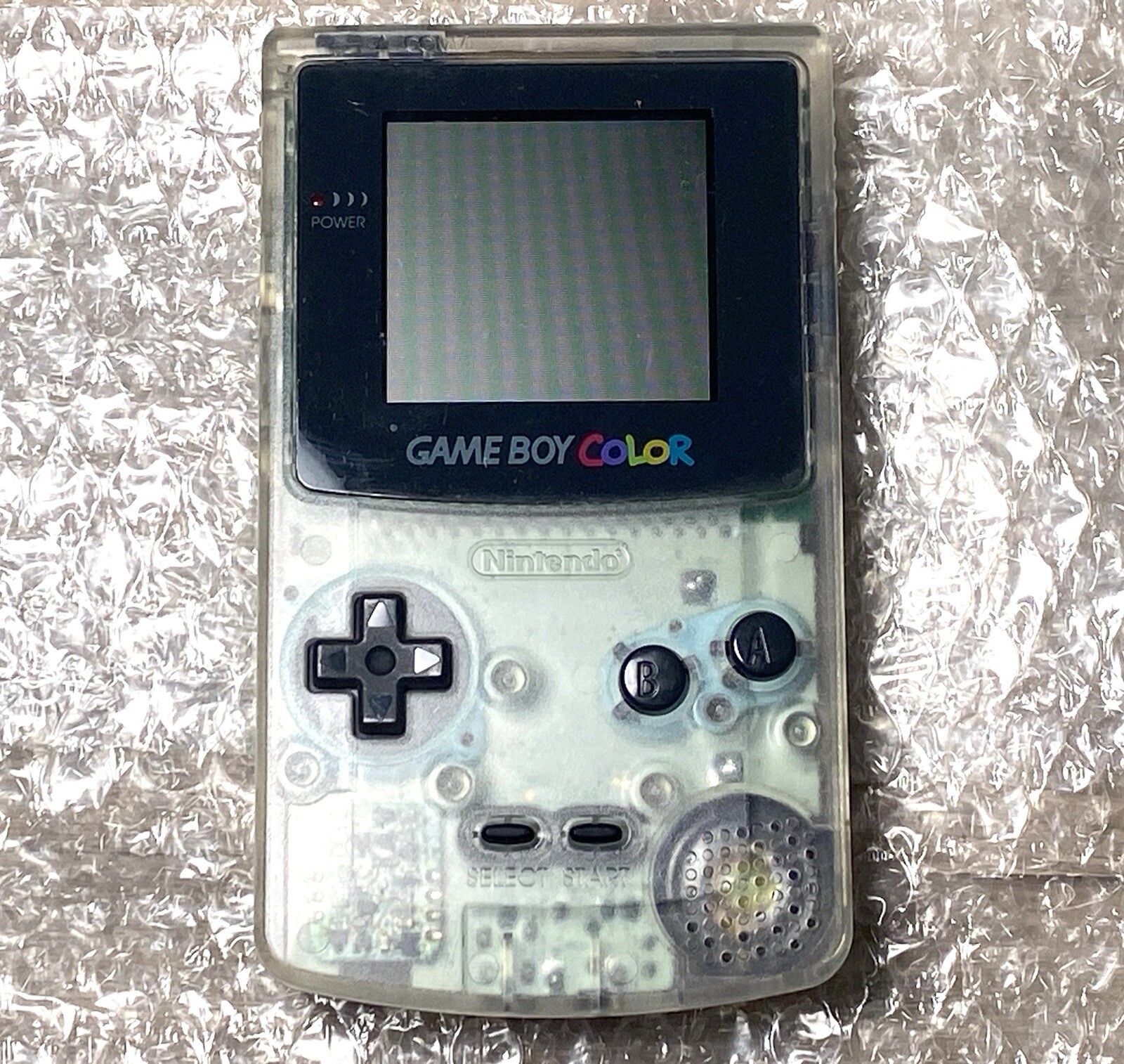 Nintendo Game Boy Color CGB-001 Clear