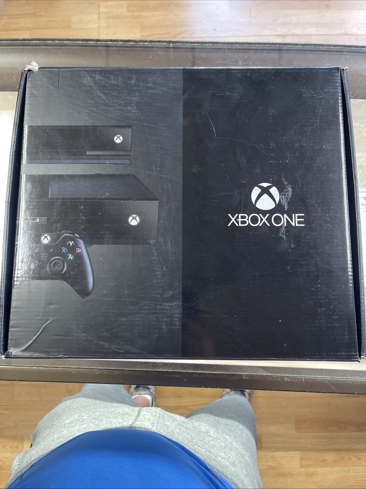 Microsoft Xbox One Day One Edition 500GB Black Console, Open Box