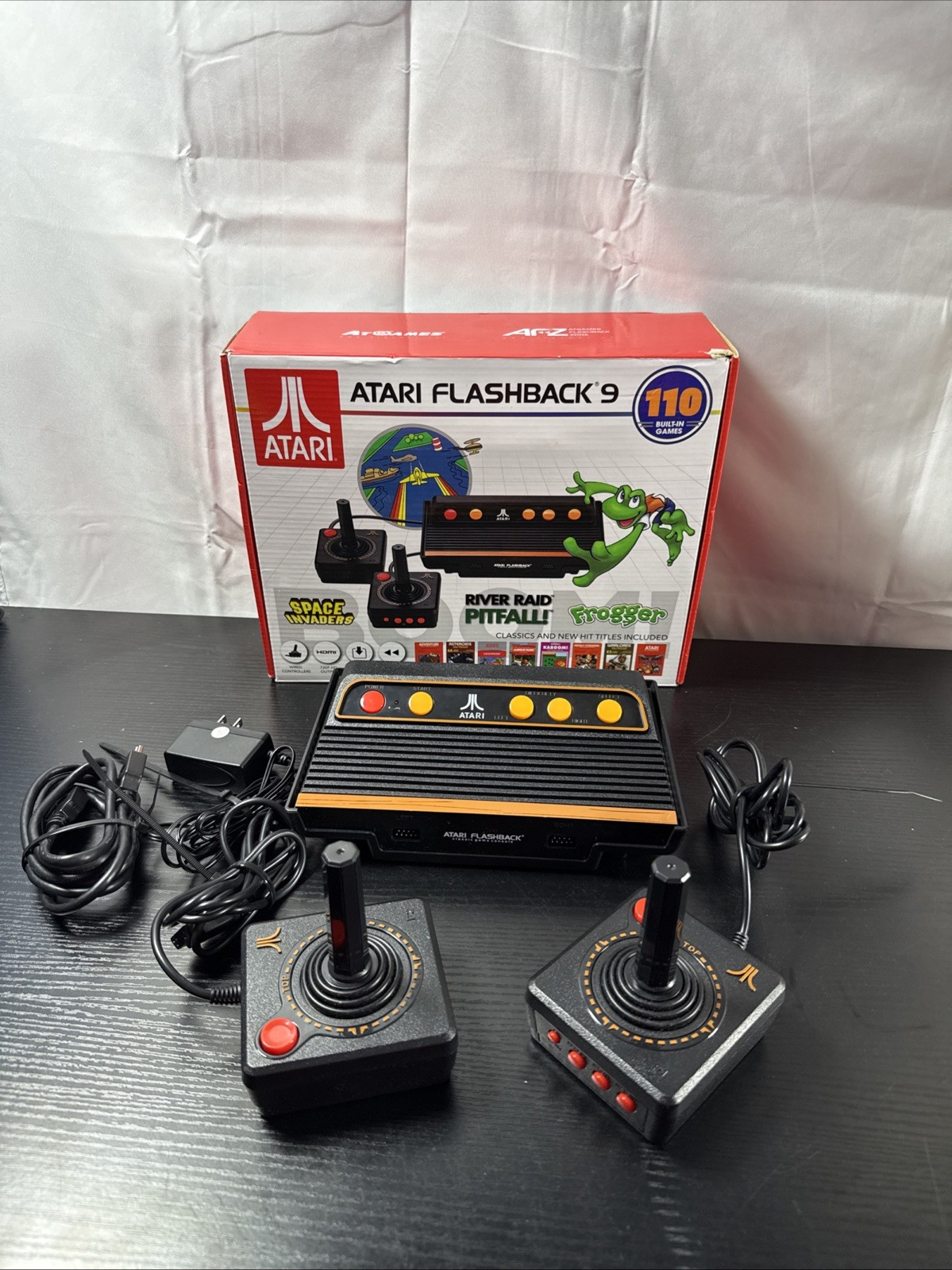 Atari Flashback 9 HDMI Retro Console 110 Built-in Games 2 Controllers