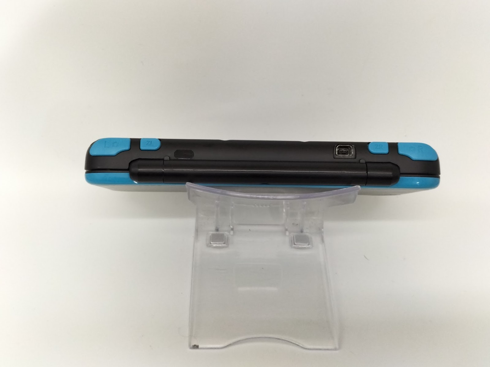B7131 Nintendo new 2DS console LL XL Black x Turquoise Japan w/pen