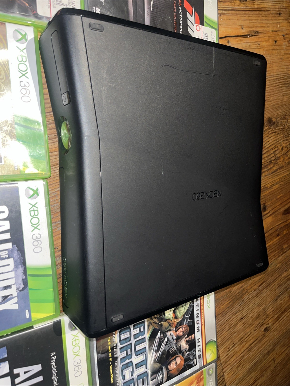 Microsoft Xbox 360 S Slim & Games – Replacement Console w/ Games Lot Bundle