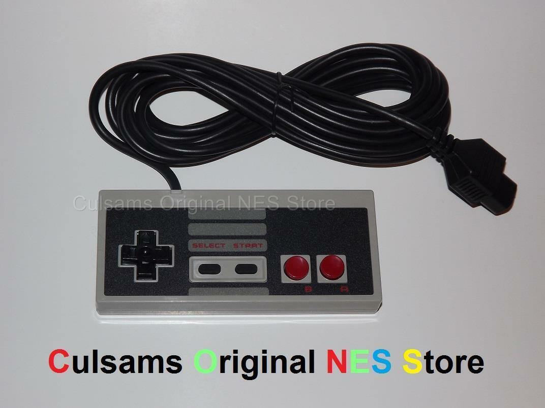 Original Nintendo NES System Console Accessories & NEW NES 72 Pin