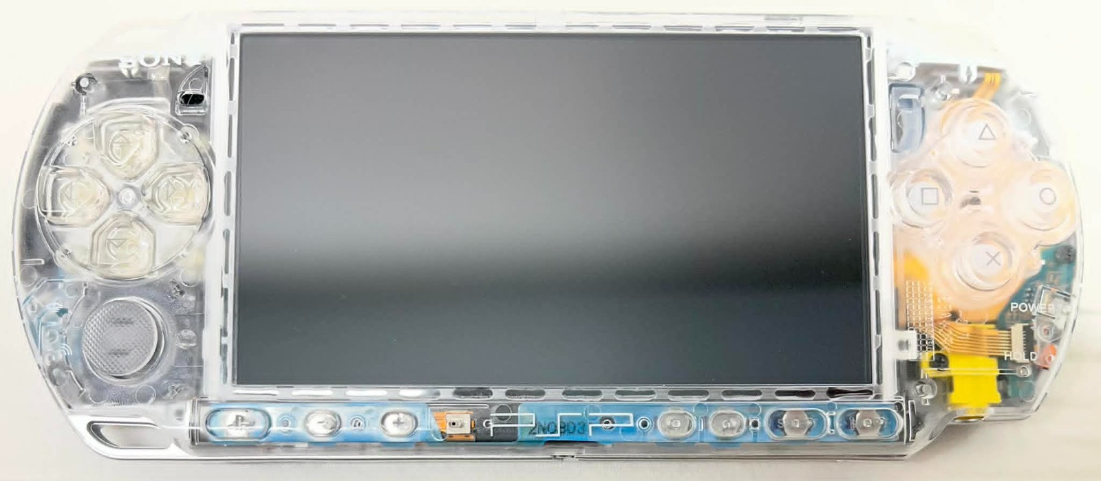 PSP3000 Crystal Clear / IPS Screen / Battery/ Sony Charger / Region Free / 32GB