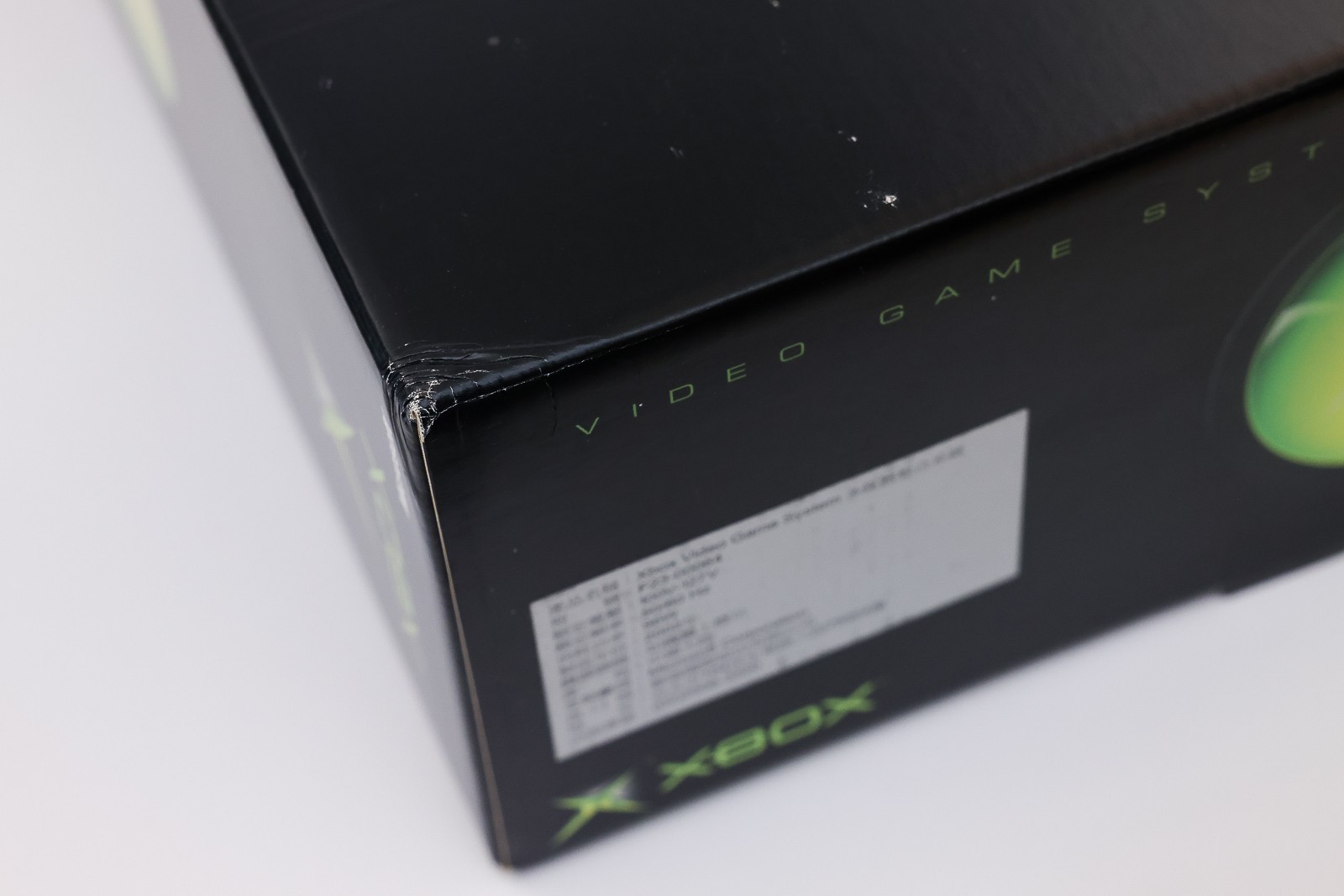 Standard Black XBOX Asia Taiwan Boxed Console System Recapped 500GB