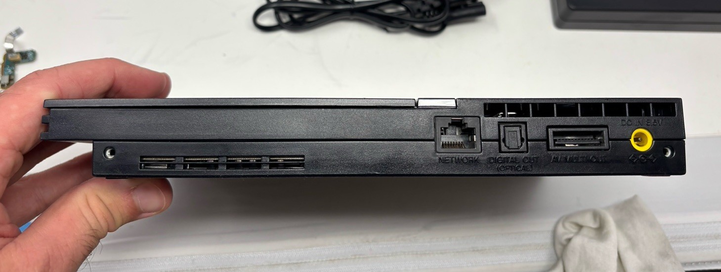 REFURBISHED – Sony PlayStation 2 PS2 Slim Console Bundle – NEW LENS + BATTERY