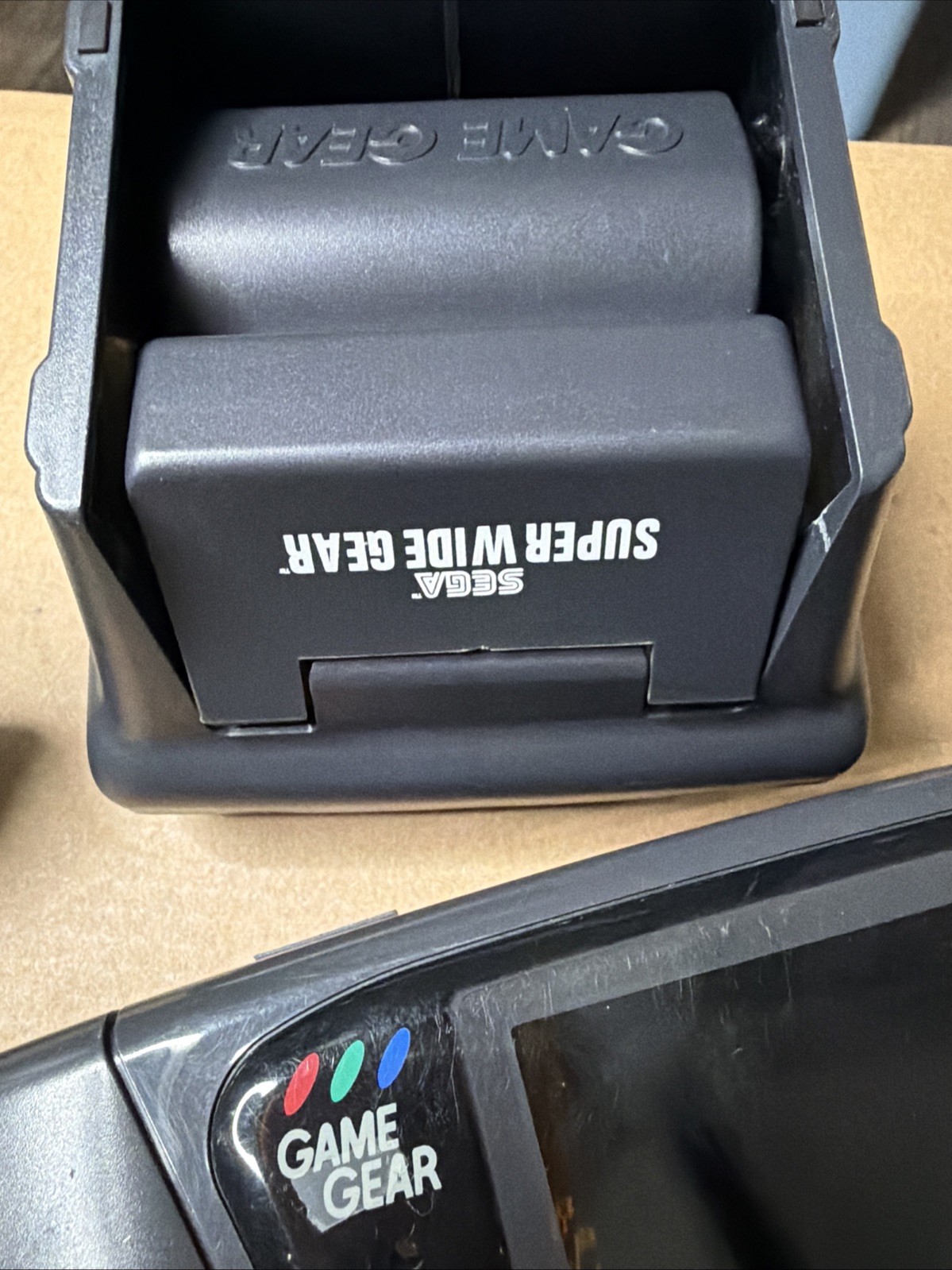 SEGA Game Gear Original Console Excellent WORKING 9 Games Included Plus Extras